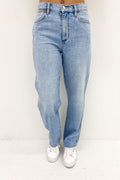 Mid Rise Vintage Straight Jean 1984 Blue