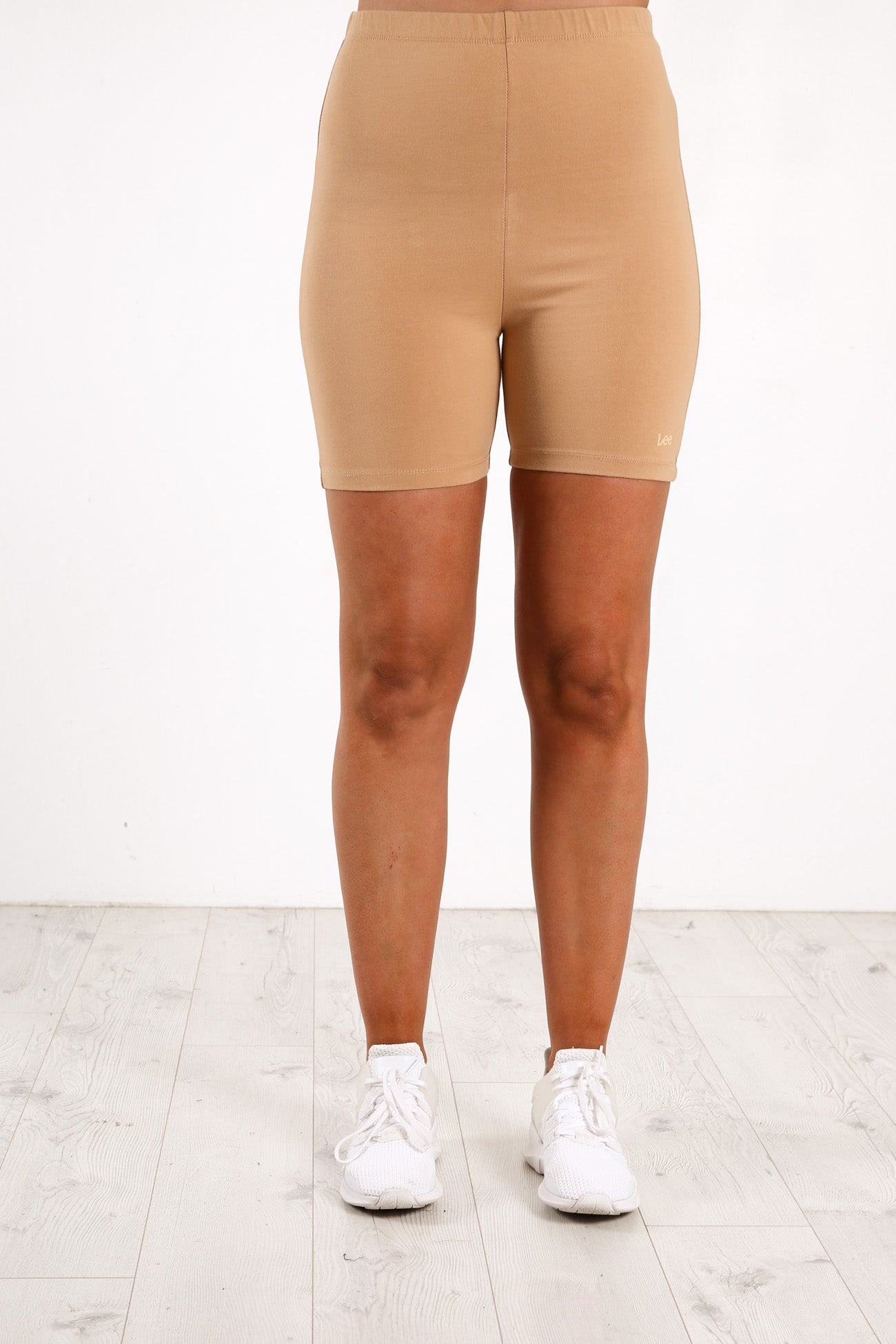 Mid-Thigh Bike Short Iced Coffee