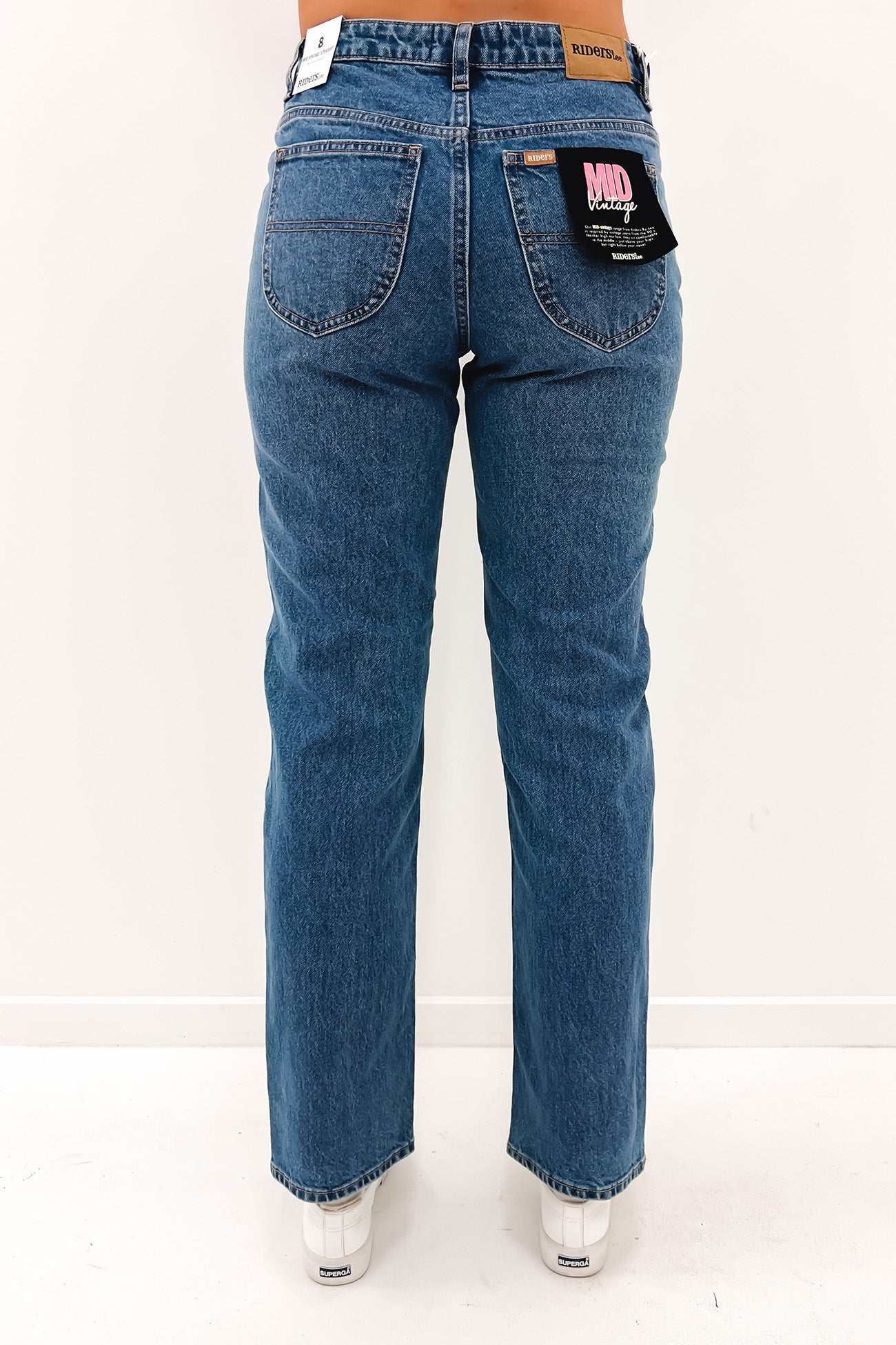 Mid Vintage Straight Jean All Star Blue