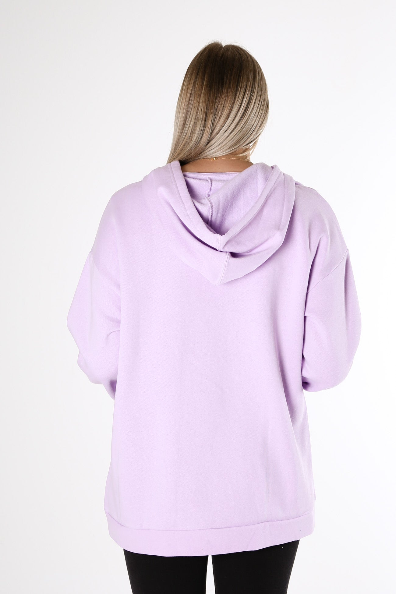 Morning Dew Oversized Hoodie Lilac