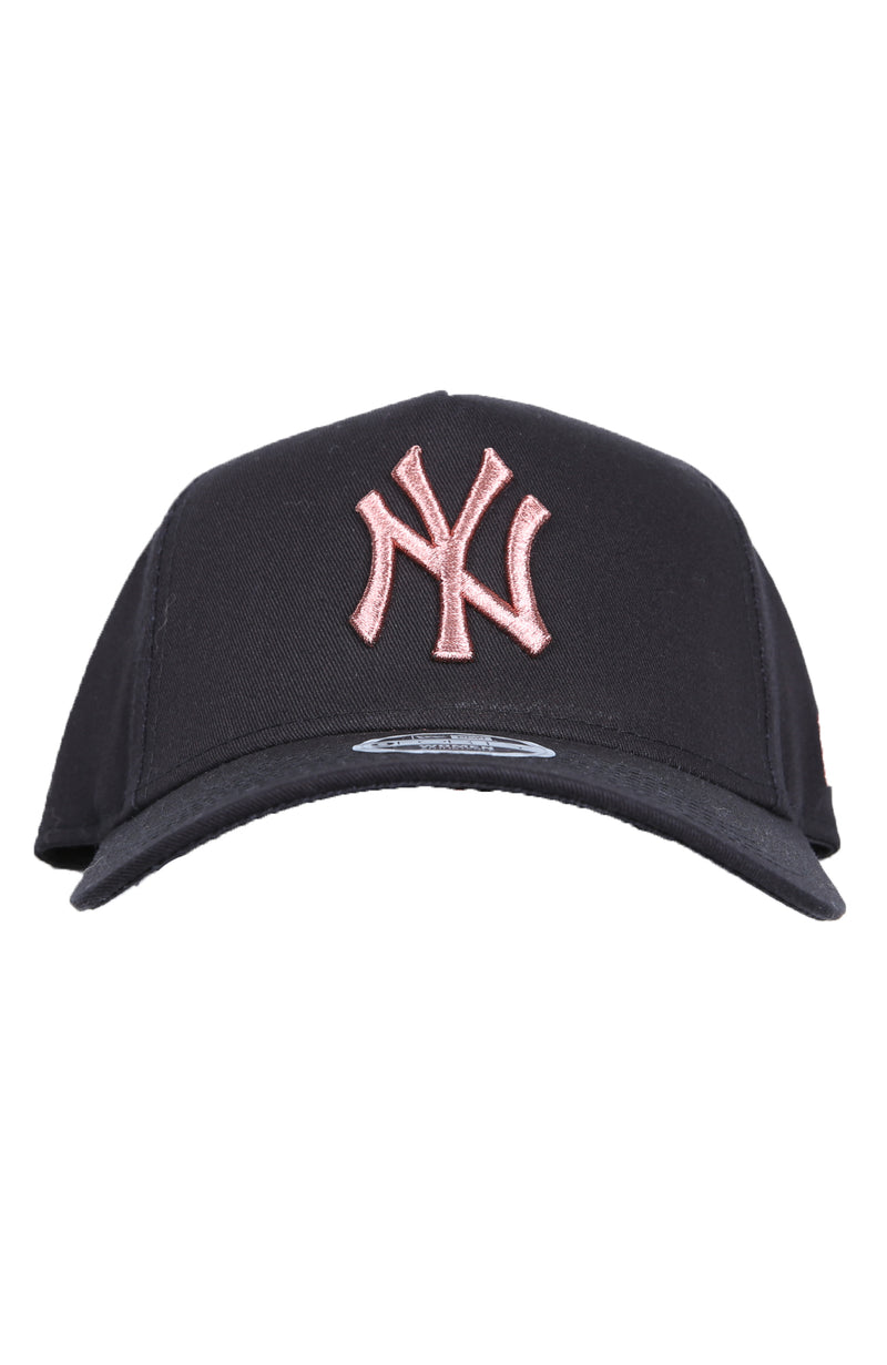 New York Yankees 9FORTY A-Frame Clipback Rose Gold