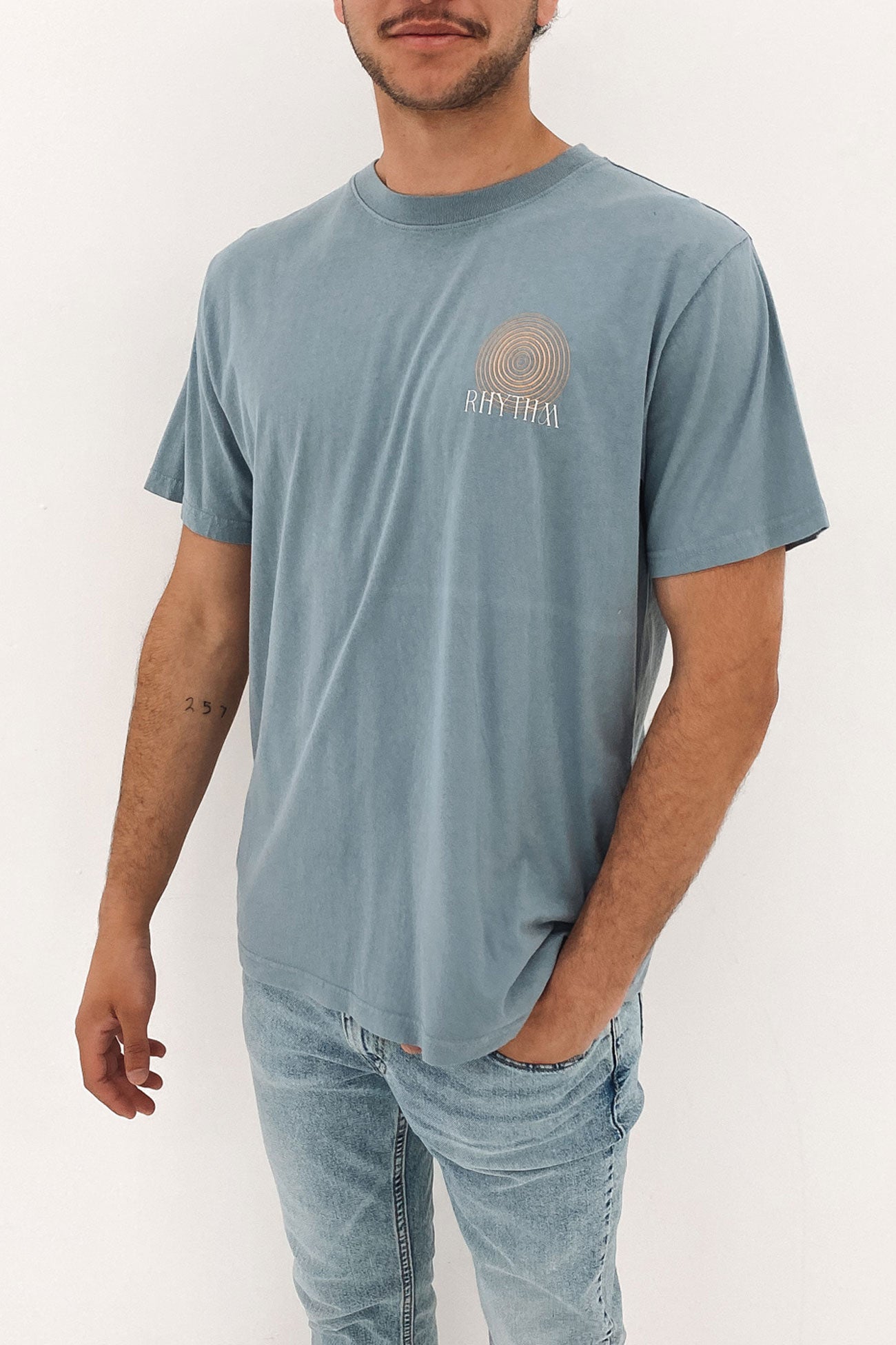 Nacala Vintage Short Sleeve T-Shirt Slate