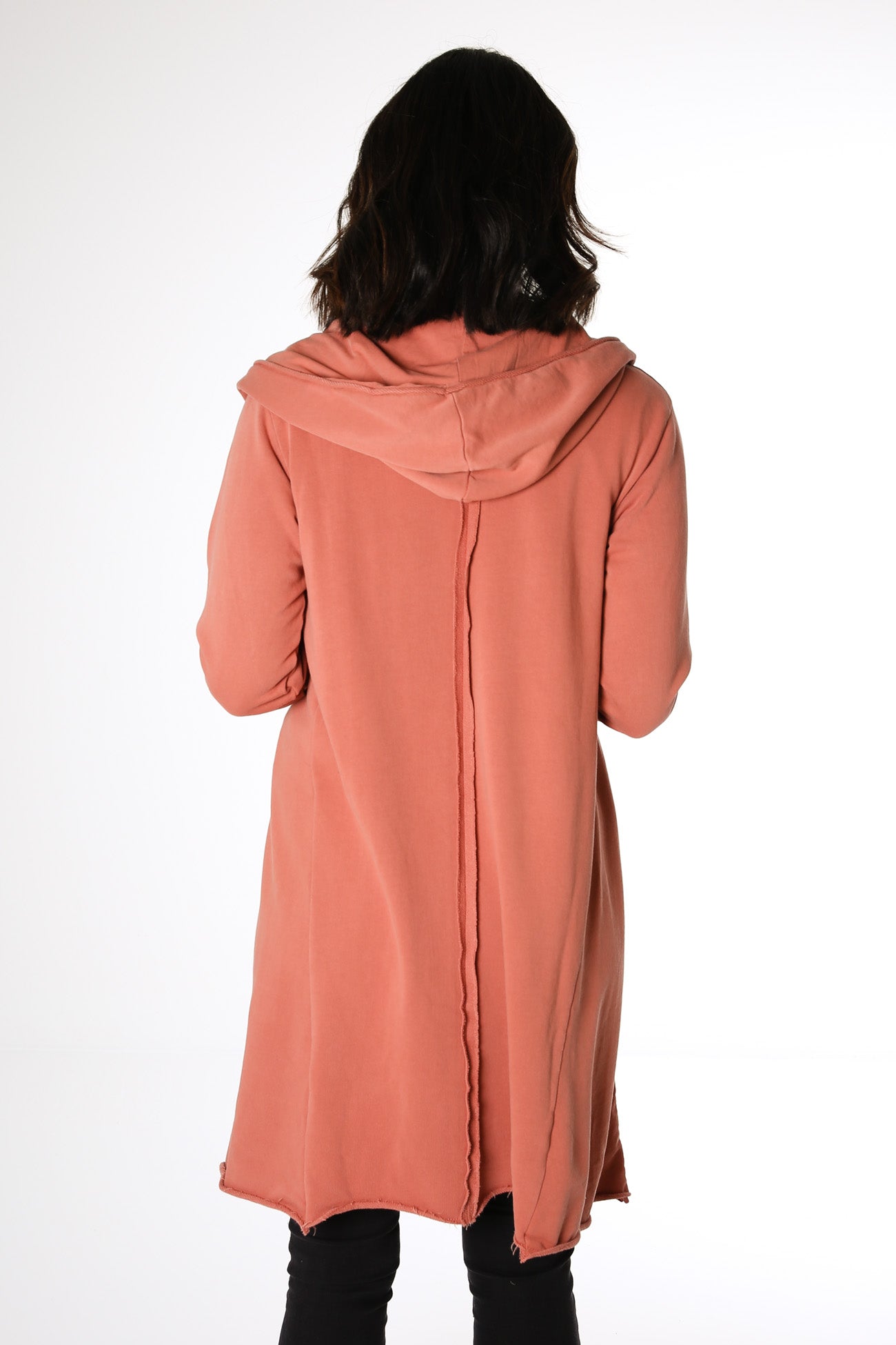Naomi Hooded Cardigan Copper