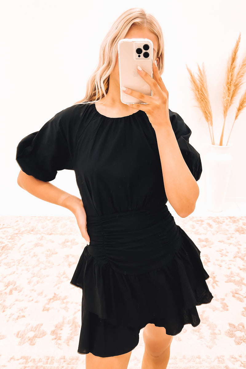 Nellie Mini Dress Black