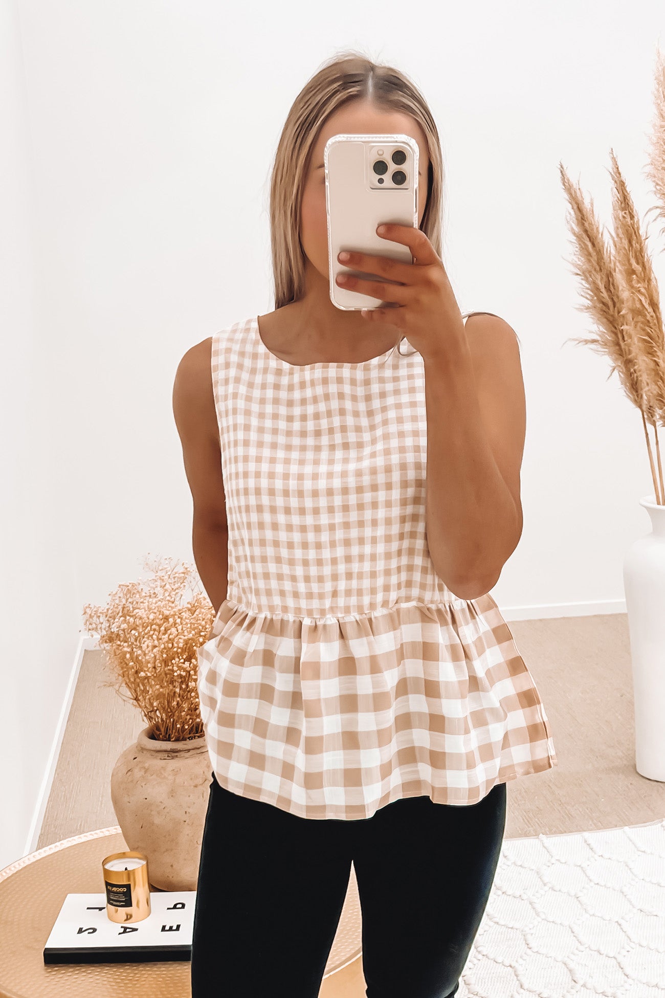 Nelson Top Beige