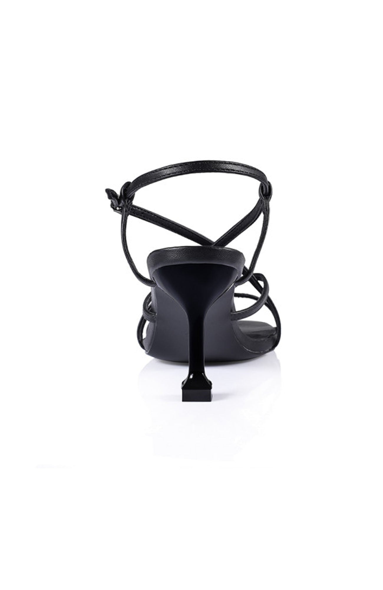 Neve Heel Black Smooth