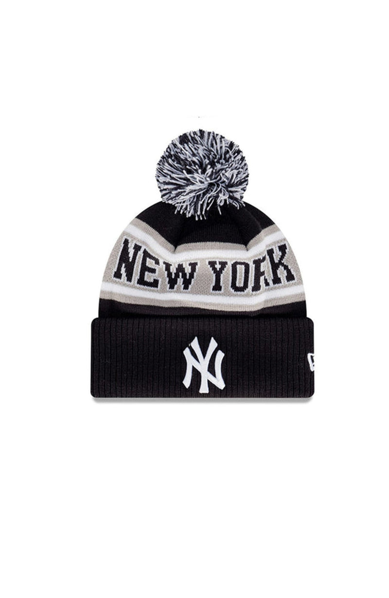 New York Yankees Pom Knit Beanie Official Team Colours