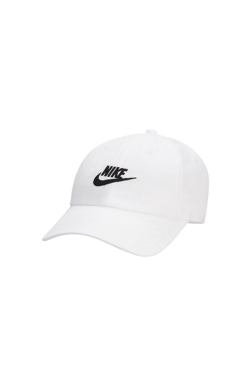 Nike Club Cap Futura Washed White Black