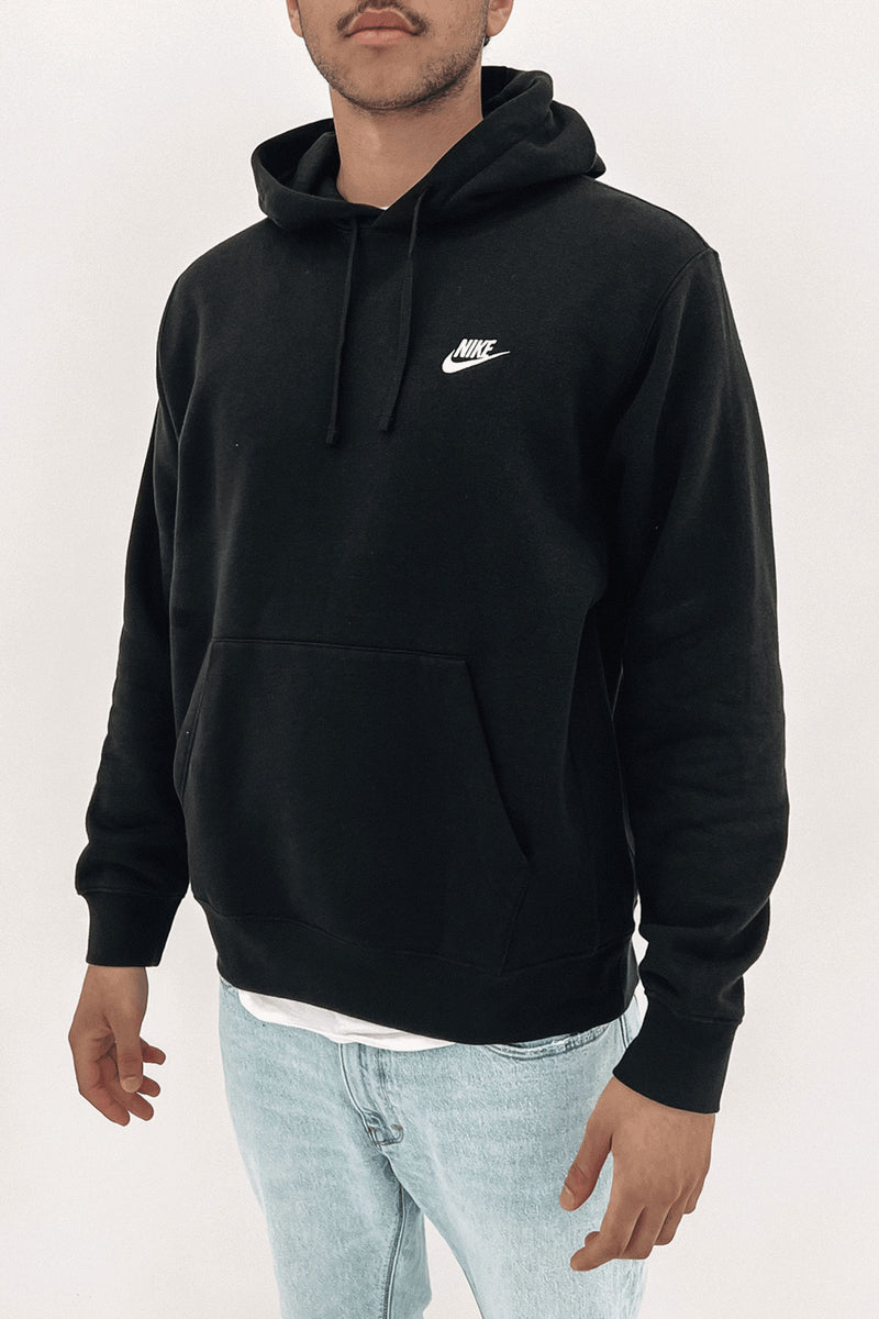 Nike Sportswear Club Pullover Hoodie Black