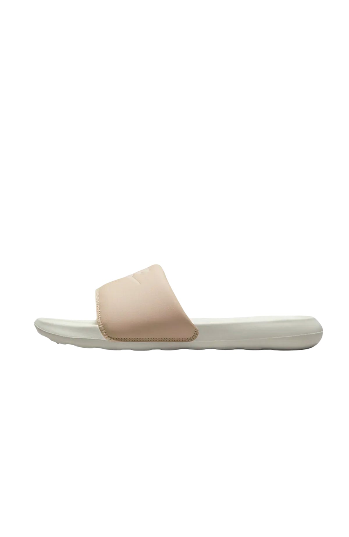 Beige nike slides top