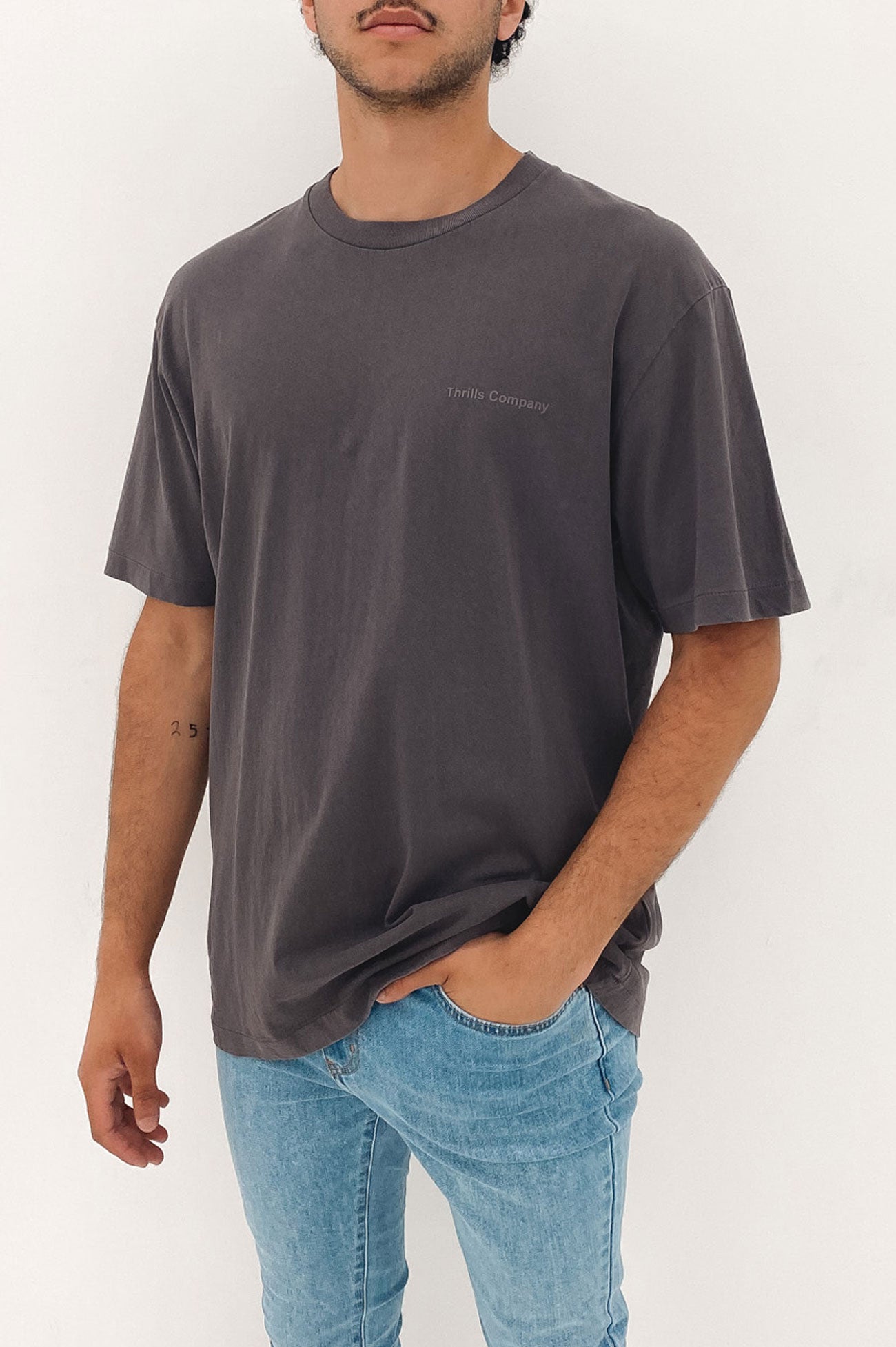 Normal Situations Oversize Fit Tee Deep Plum