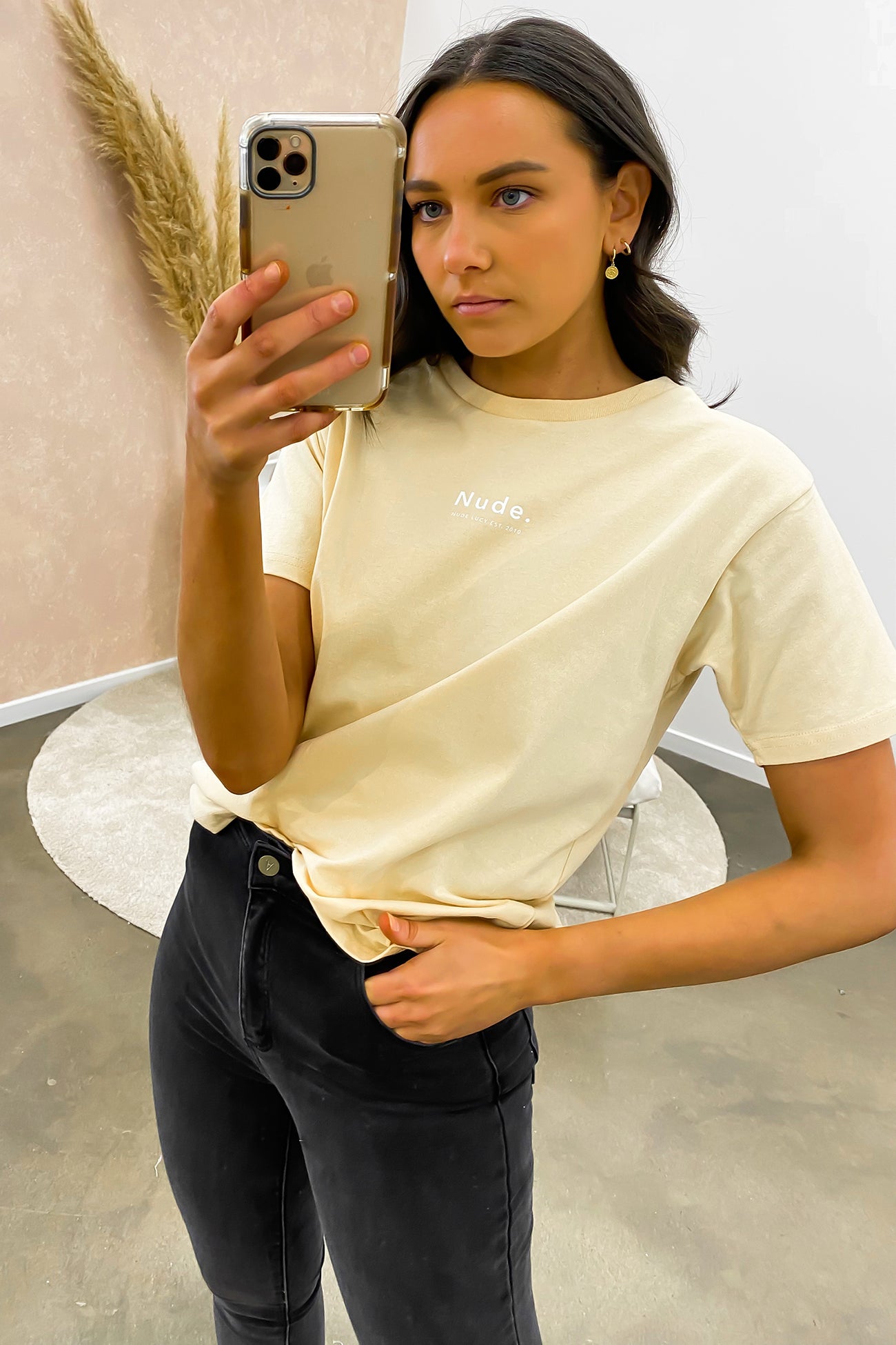 Nude. Organic Heritage Tee Butter