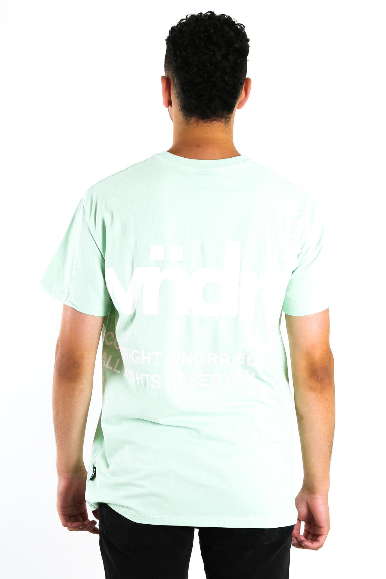 Offcut Custom Fit Tee Lime Green