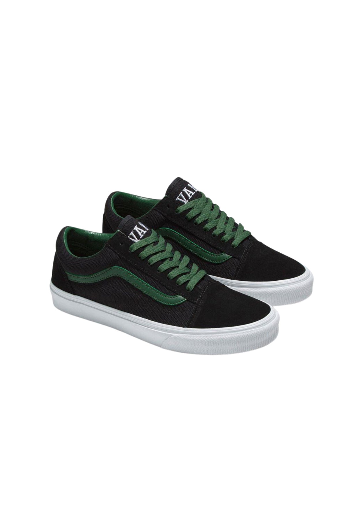 Green and on sale black vans