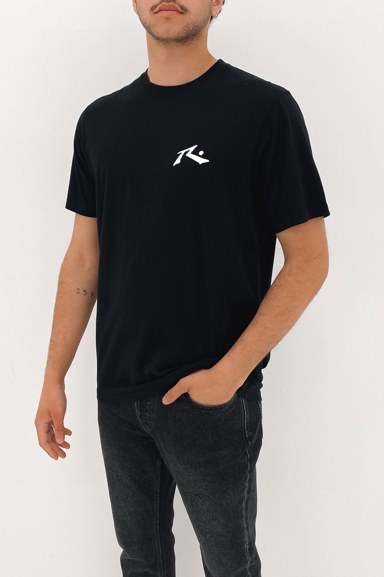 One Hit Competition Short Sleeve Tee Black