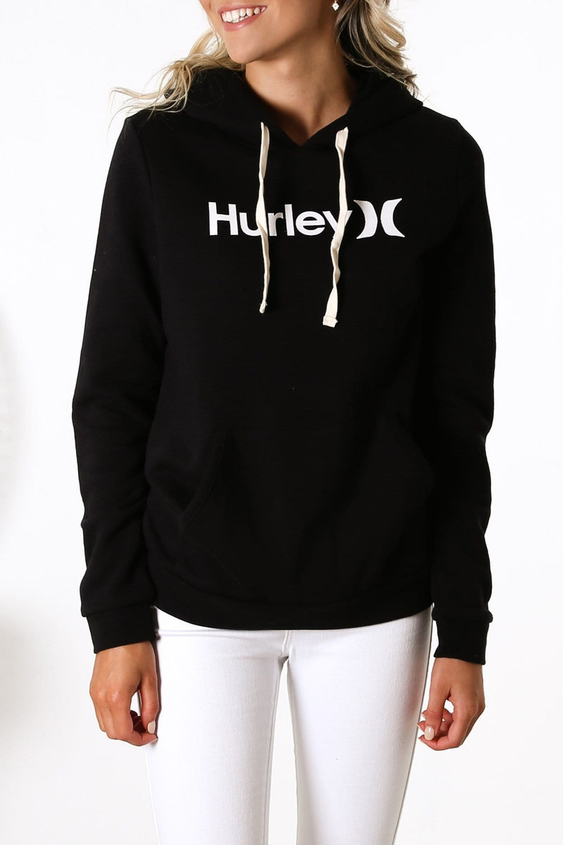 One And Only Fleece Pullover Hoodie Black