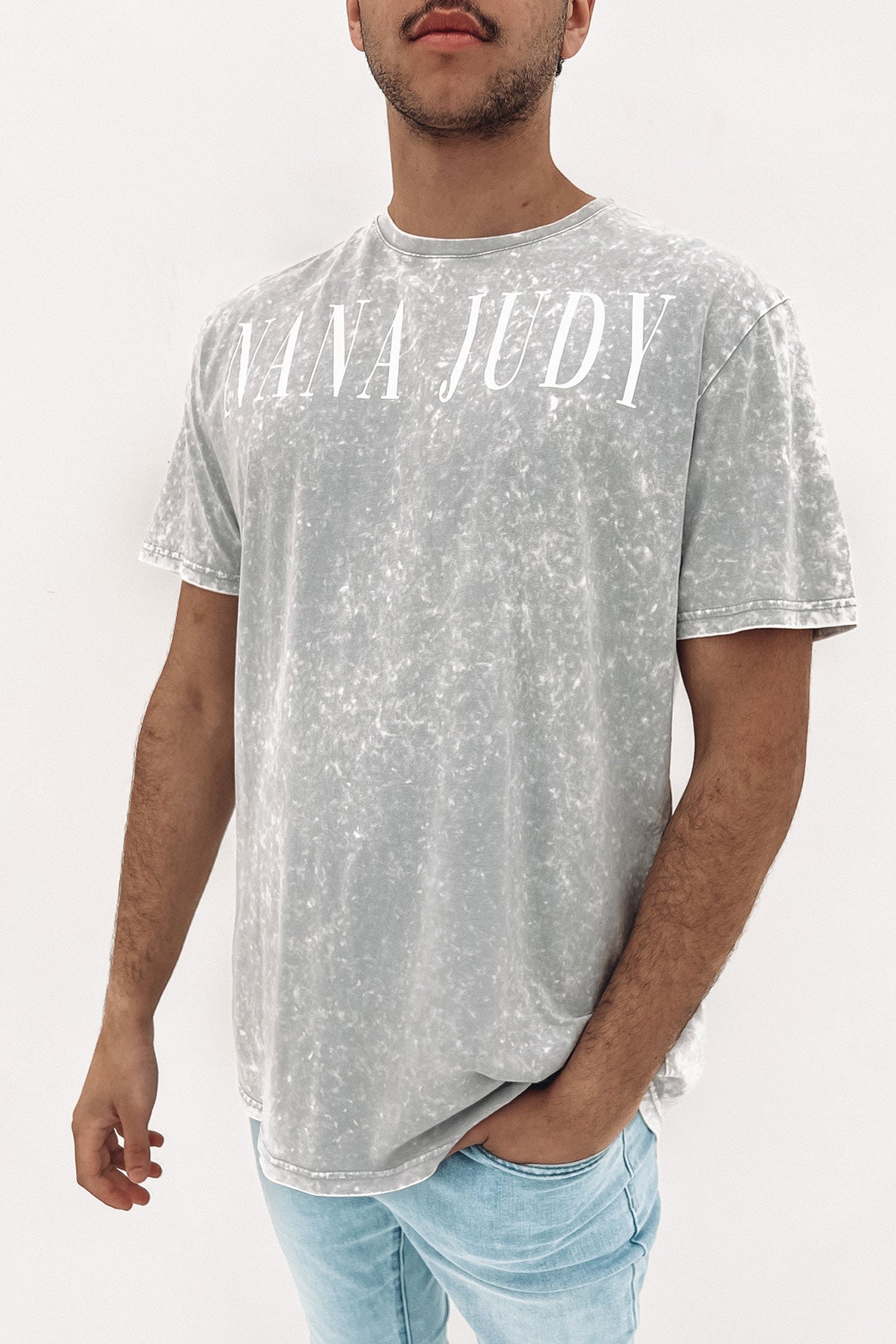 Orbison Tee Light Acid Grey