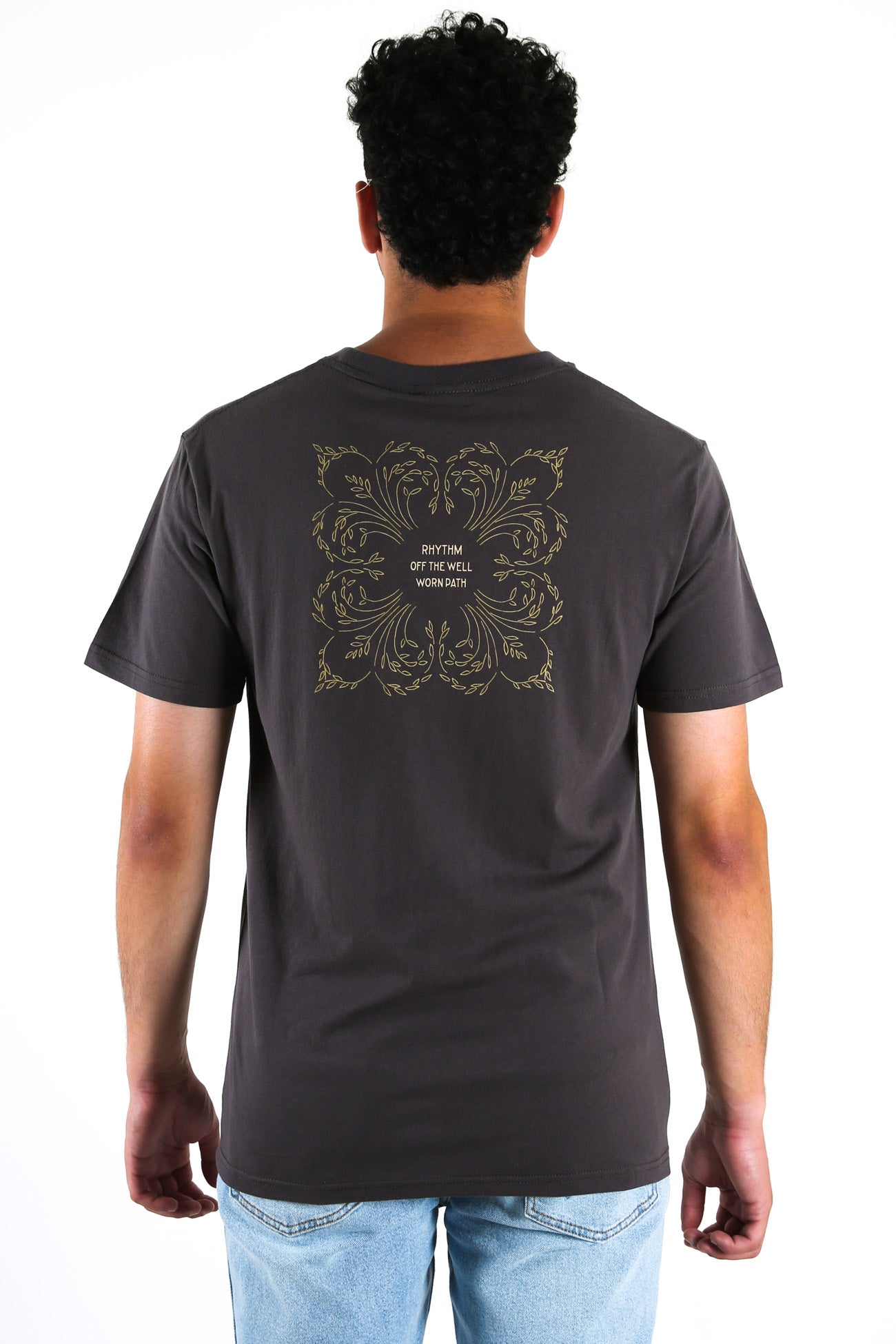 Orchid Tee Black
