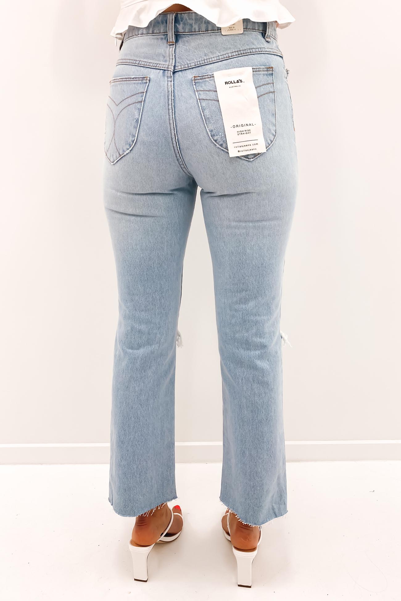 Original Straight Jean Layla Bleach Worn