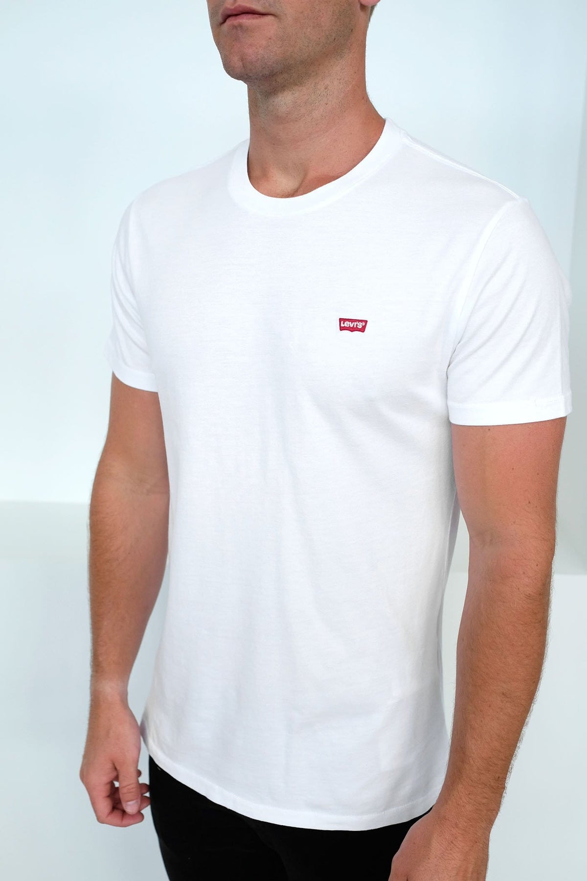 Original Housemark Short Sleeve Tee Patch White Jean Jail