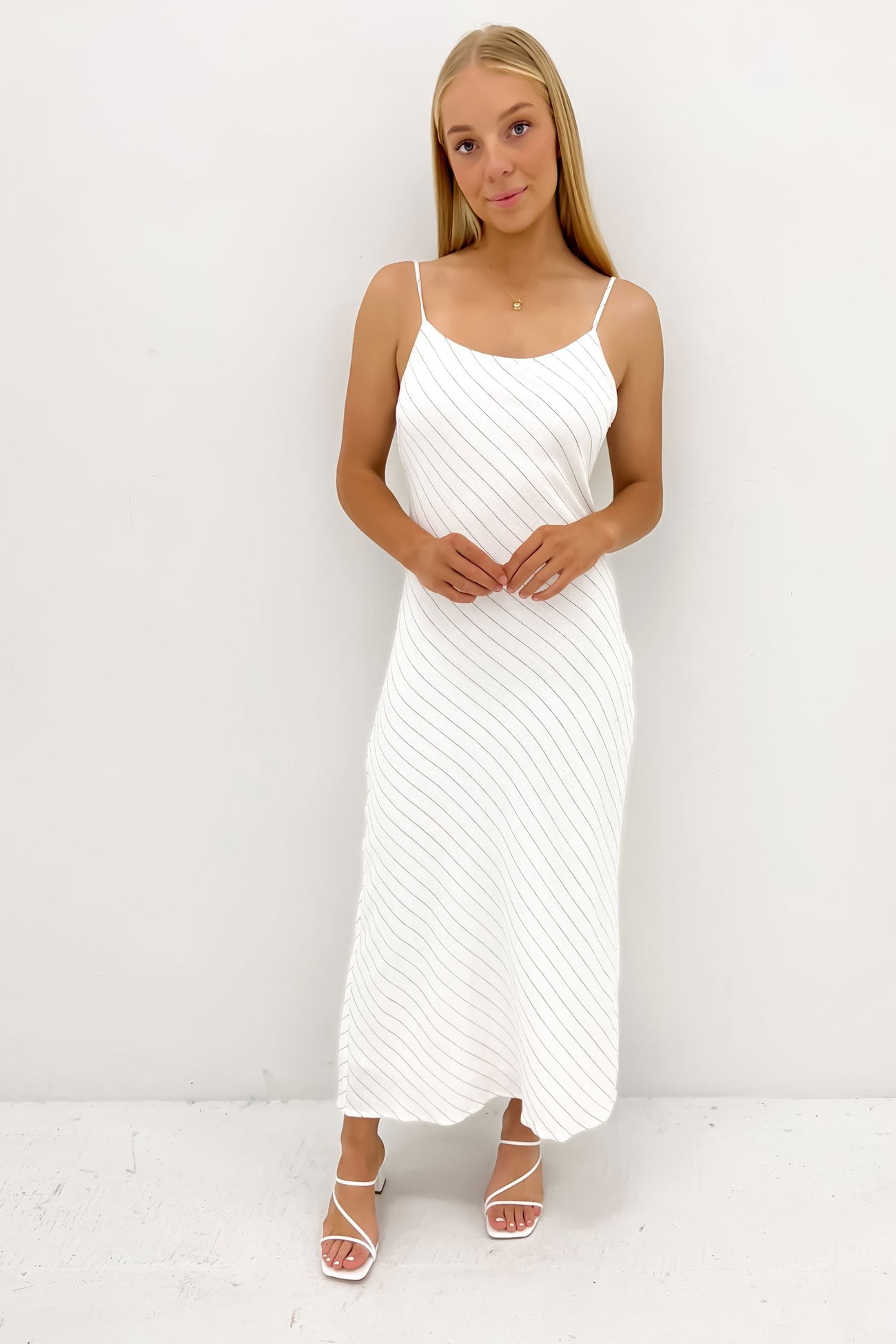 Oscar Maxi Dress White