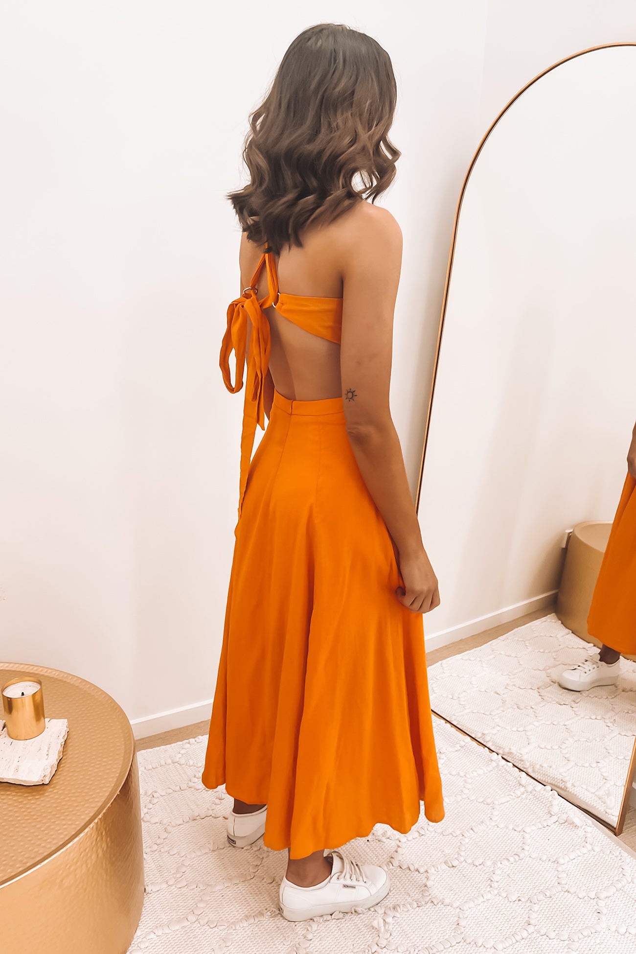 Penny Maxi Dress Orange