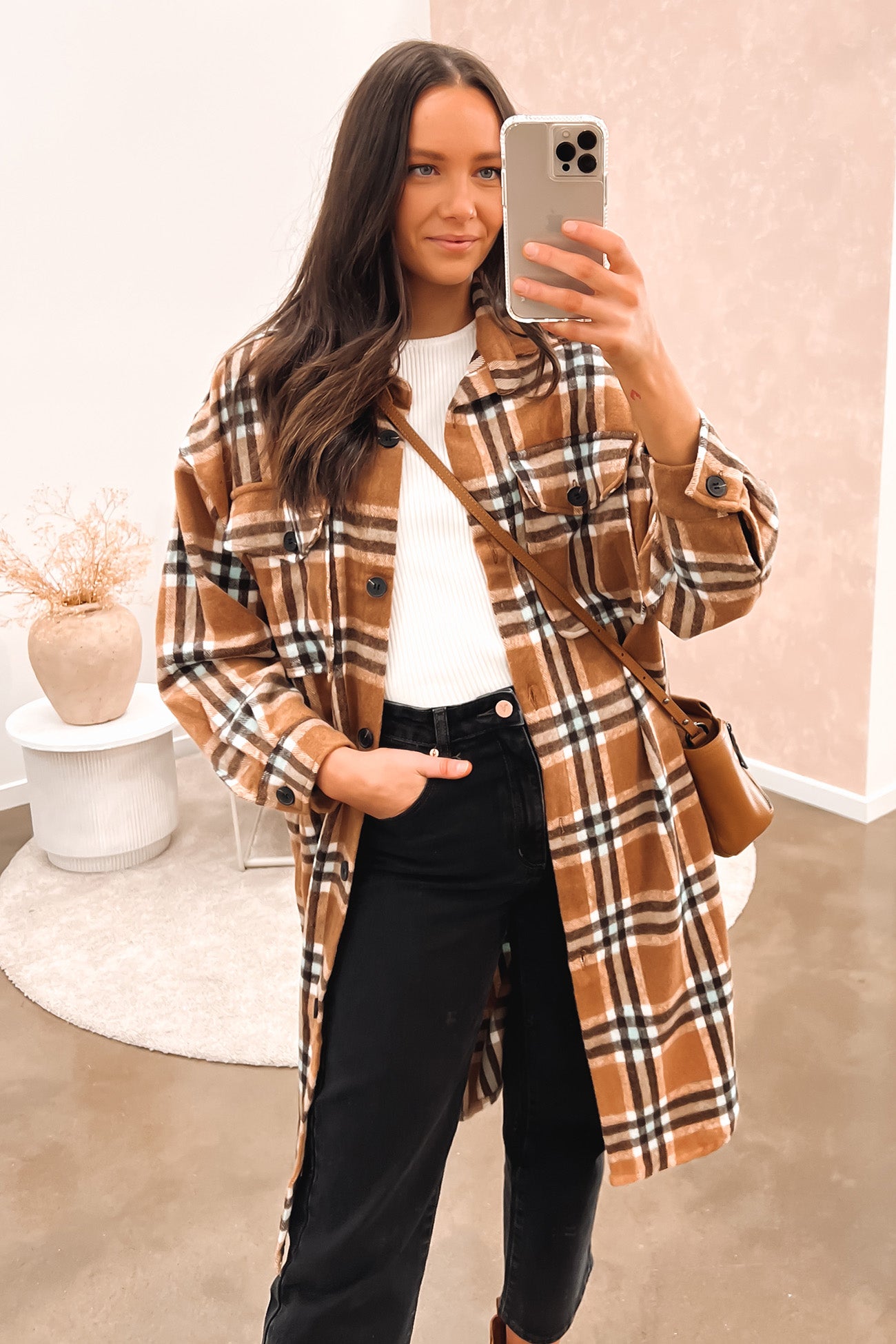 Perry Plaid Shacket Perry Plaid Shacket