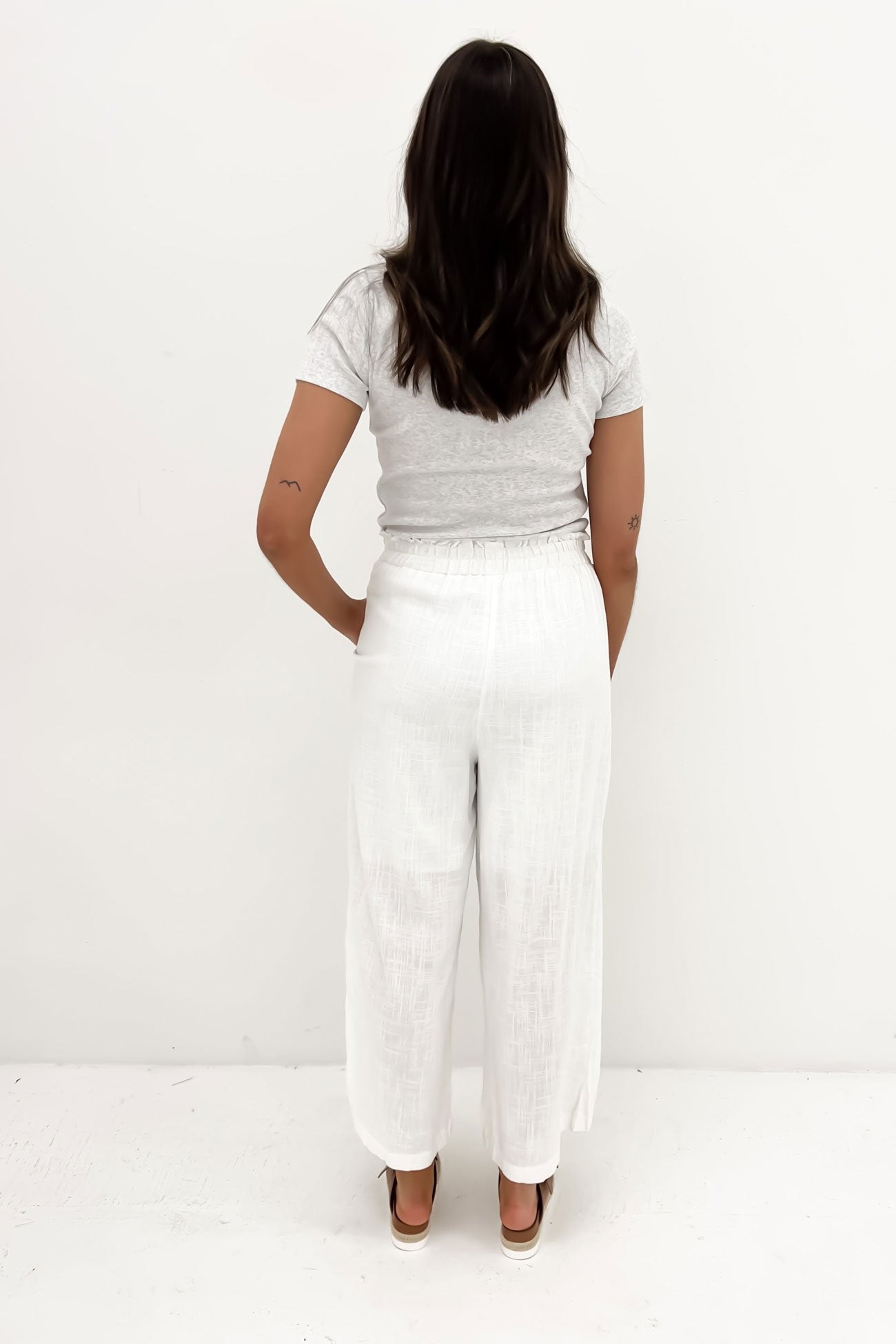 Porsha Pant White