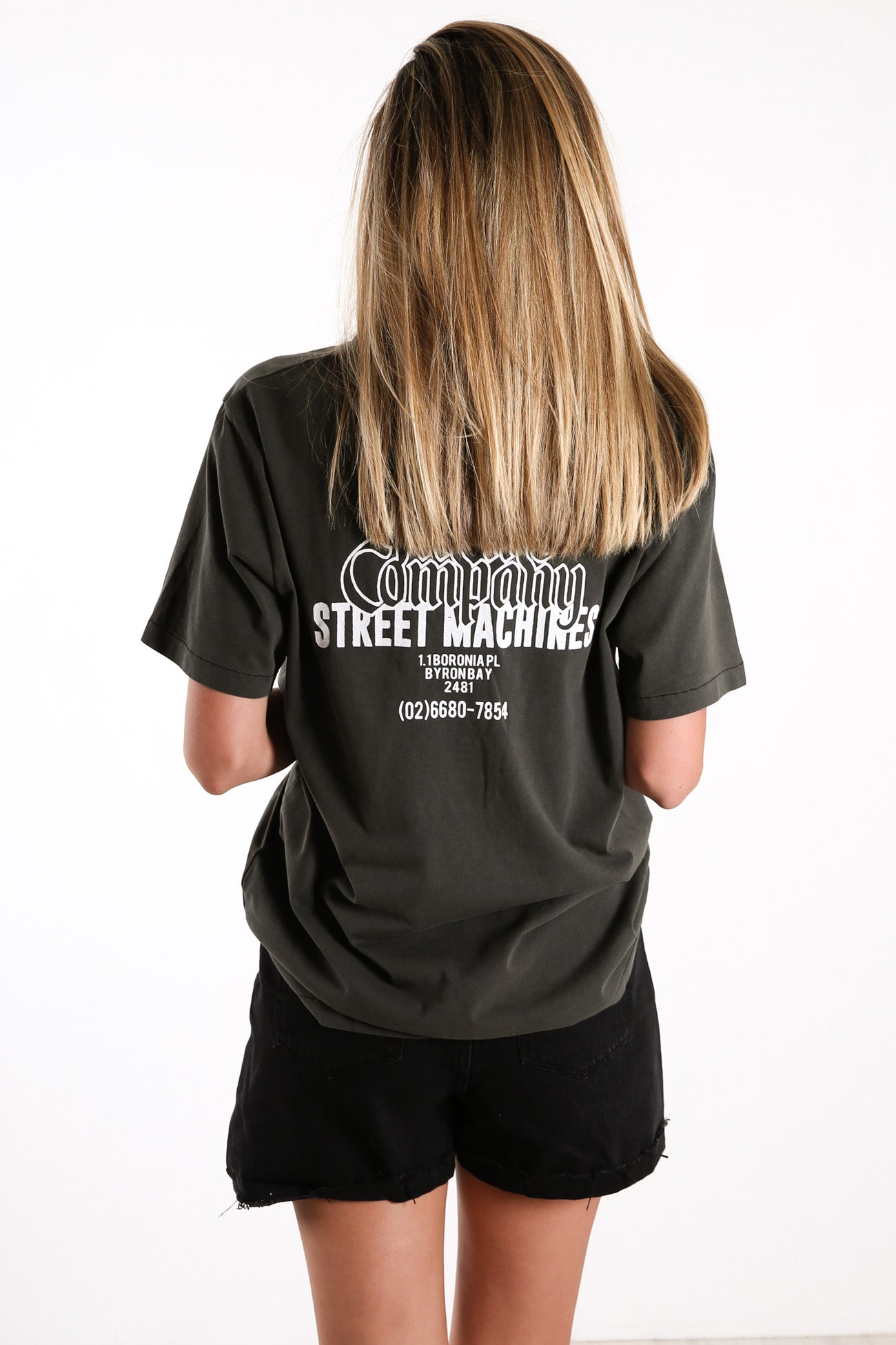 Primitive Merch Tee Merch Black