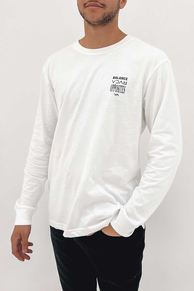 Prize Fight Long Sleeve Tee White