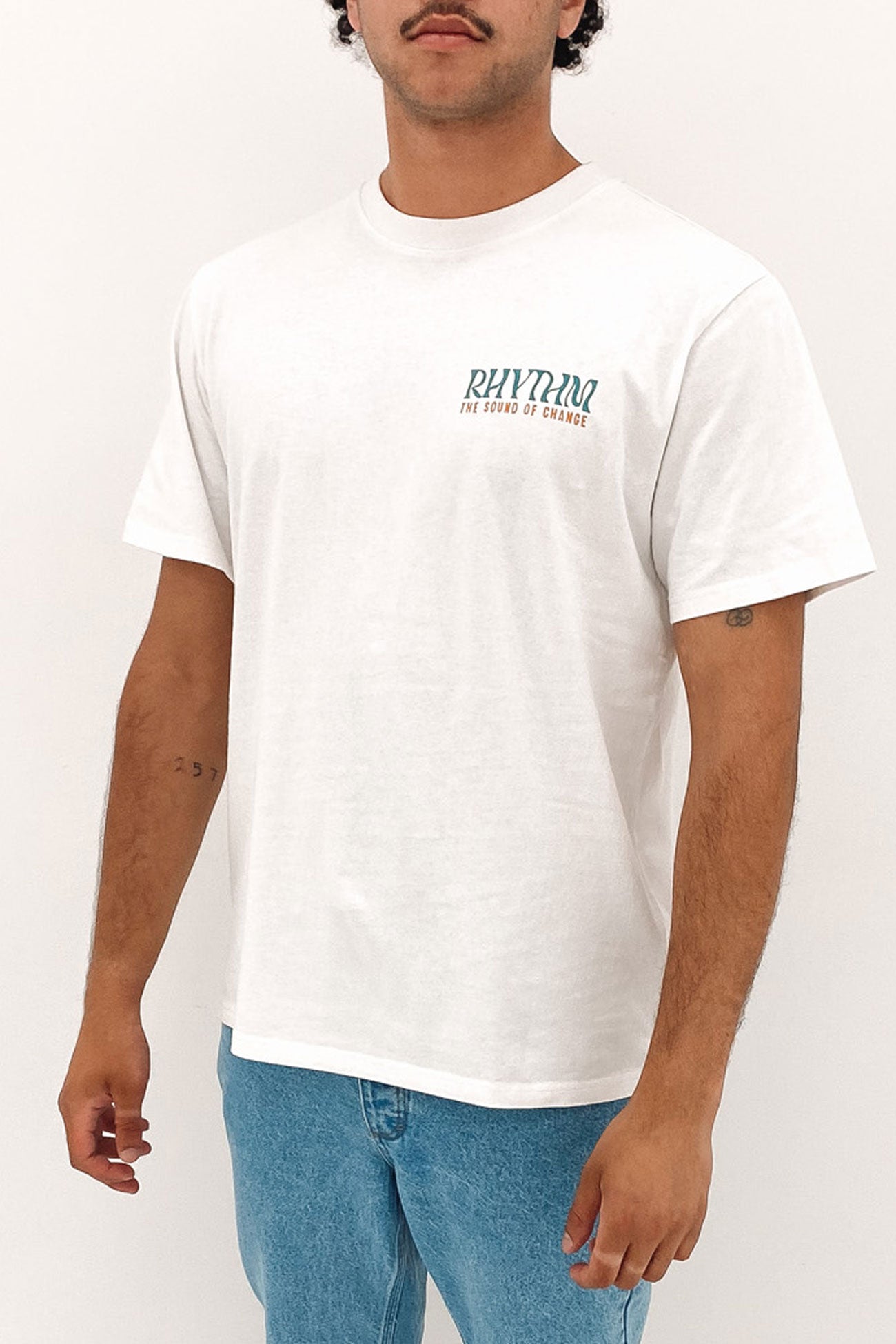 Protea Vintage Short Sleeve T-Shirt Vintage White