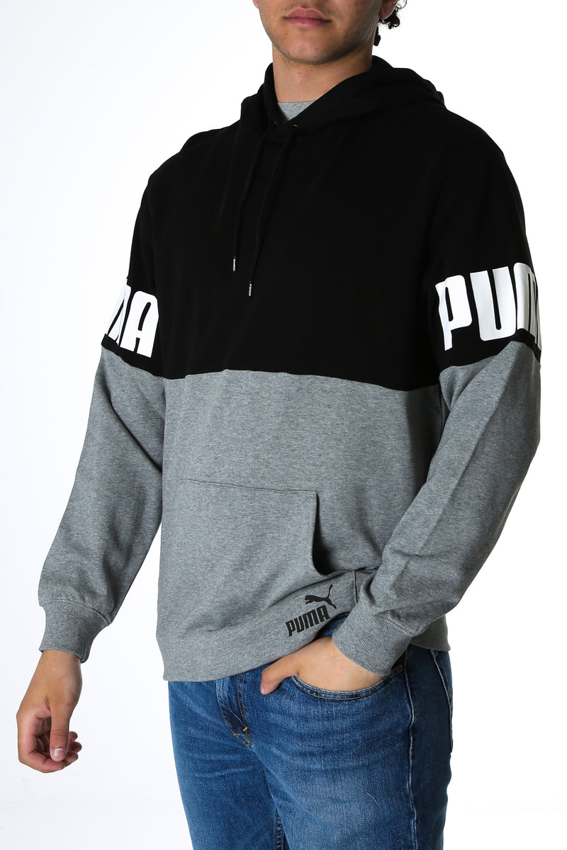 Puma color block hoodie hotsell
