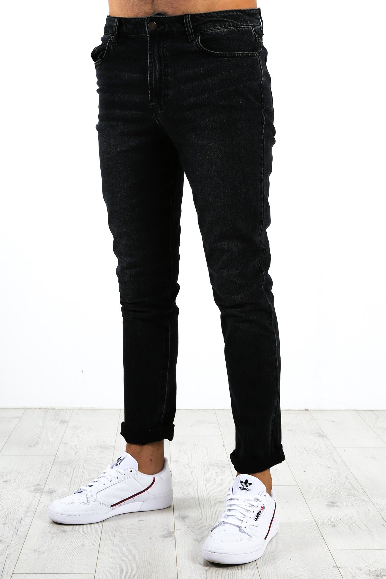 R2 Slim Jean Vintage Black