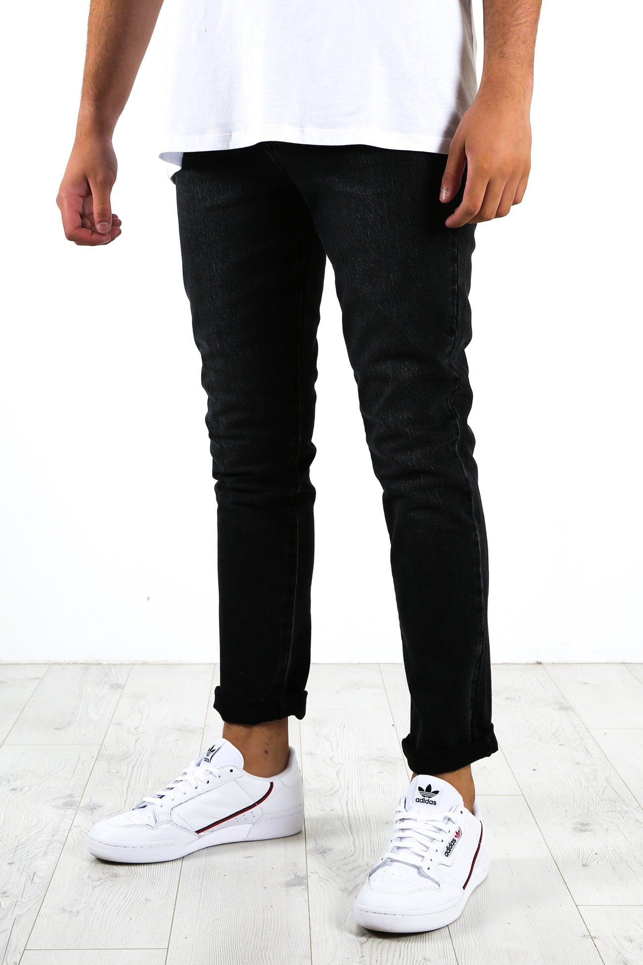 R2 Slim Jean Vintage Black