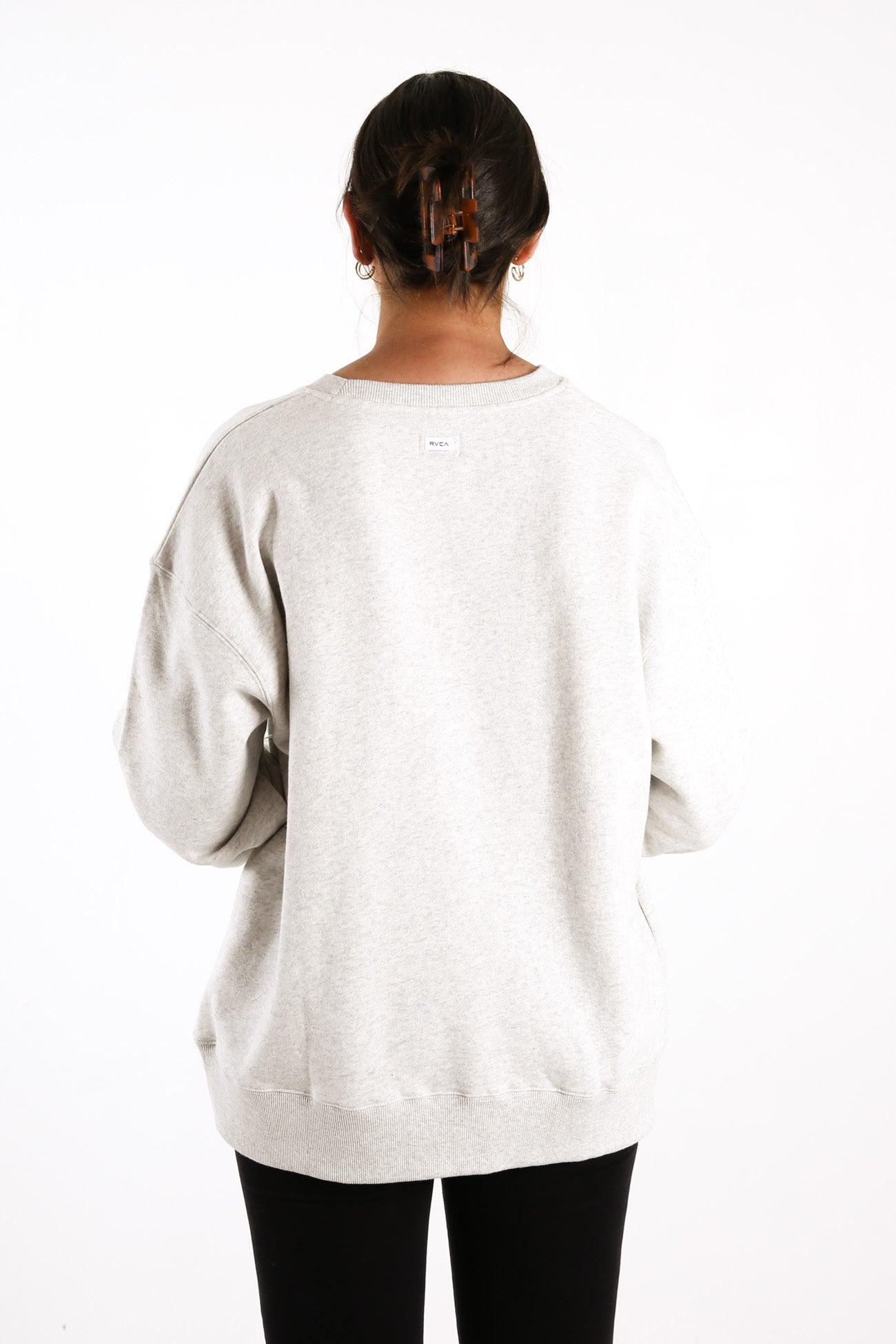 RVCA Arch Crew Snow Marle