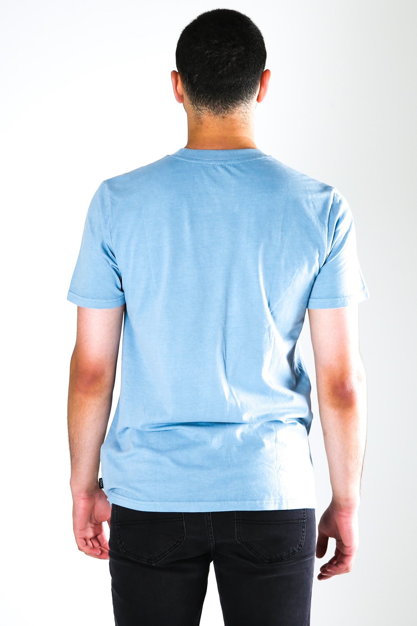 RVCA Mini Flipped Short Sleeve Tee Aged Indigo