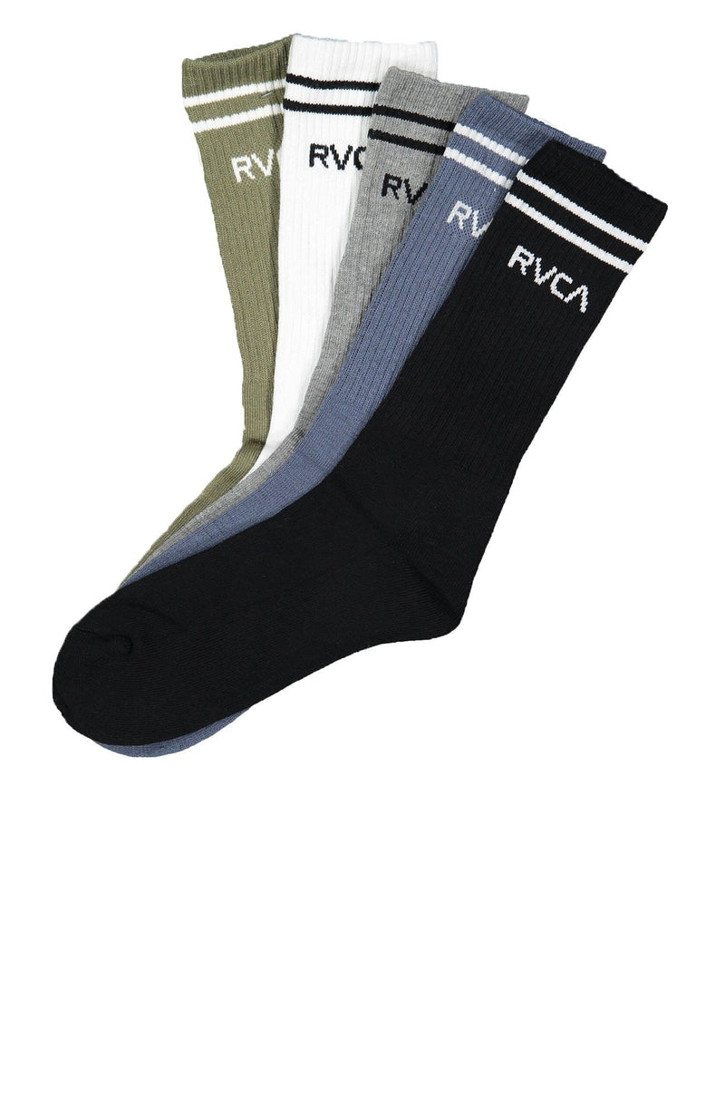 Union Sock 5 Pack Multi RVCA - Jean Jail