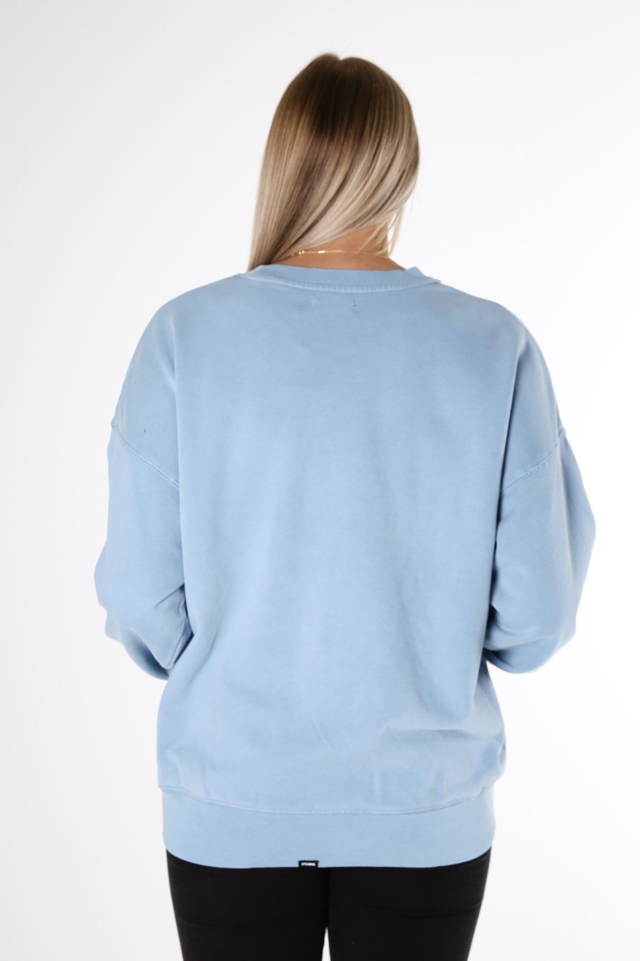 Rapture Slouch Crew Steel Blue