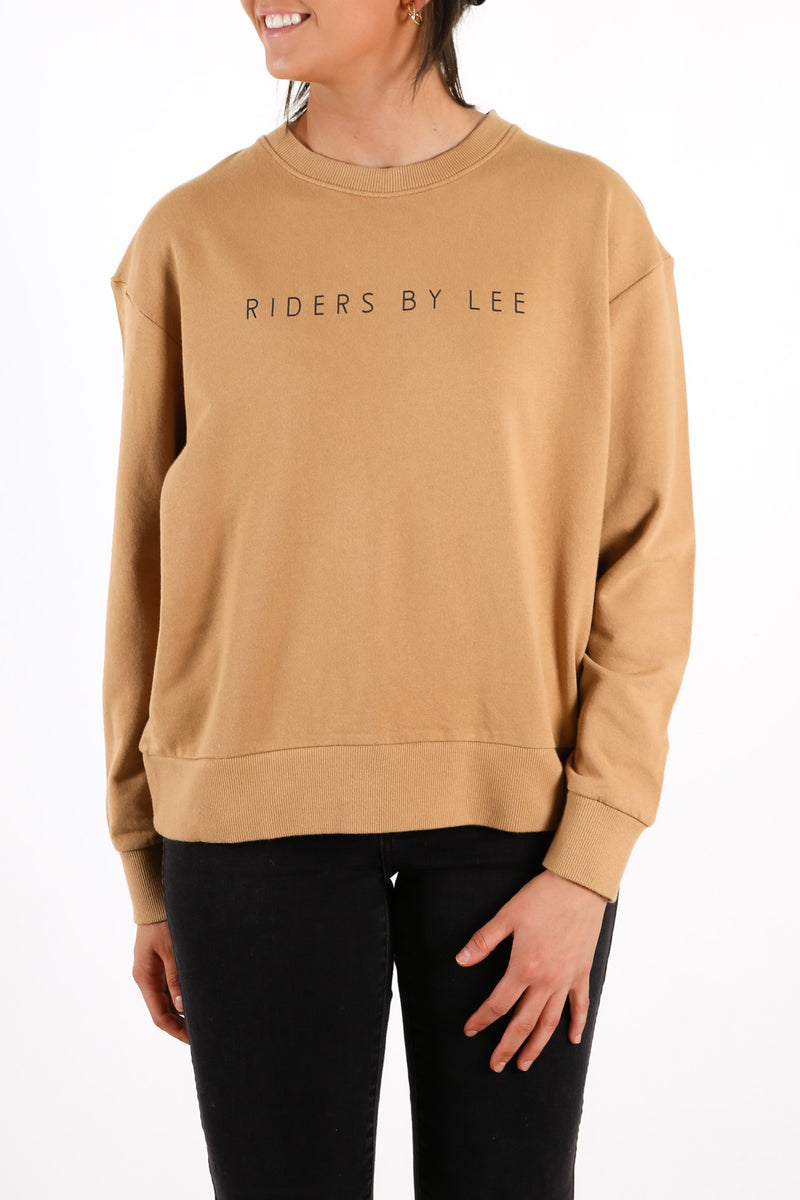 Relaxed Logo Sweat Warm Sand