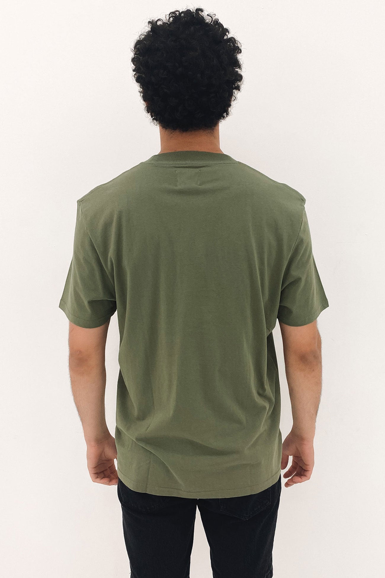 Relaxed Tee Light Moss