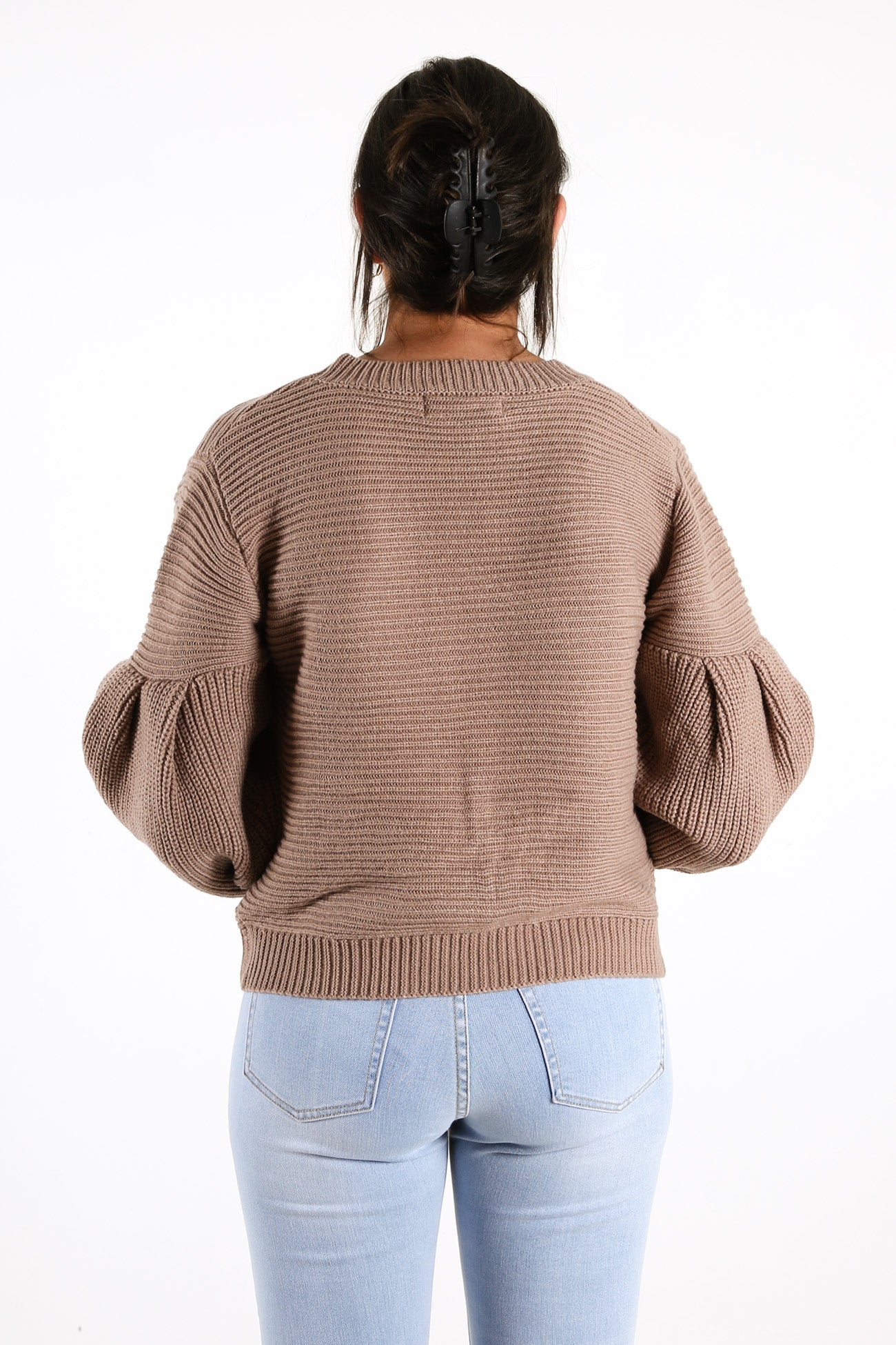 Remey Knit Jumper Brown