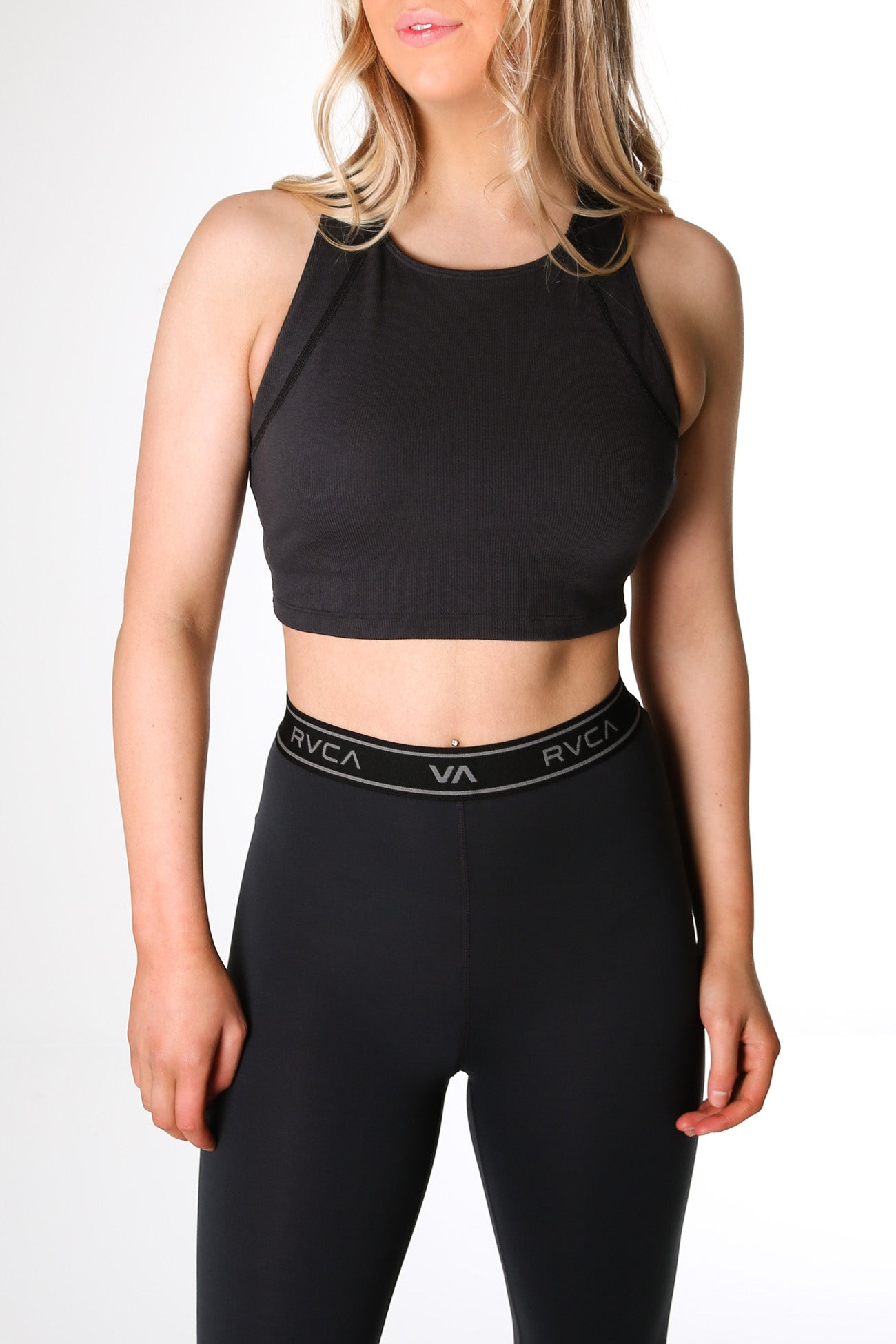 Rib Tank Black