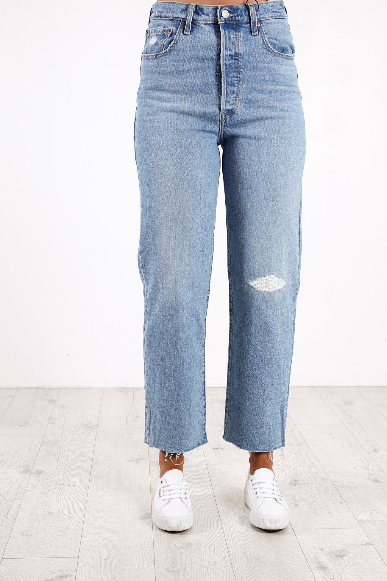 Ribcage Straight Ankle Jean Tango Status