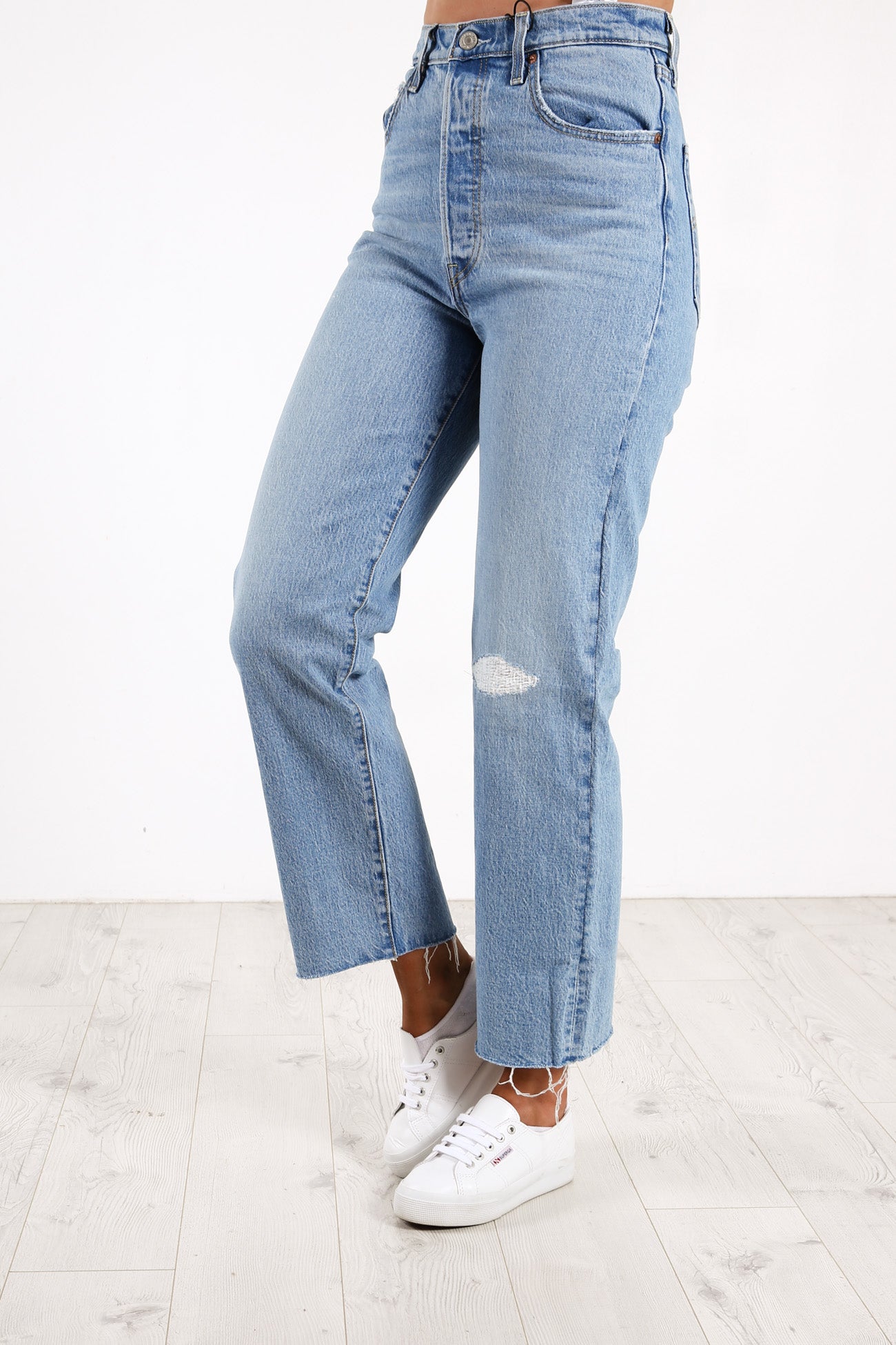 Ribcage Straight Ankle Jean Tango Status