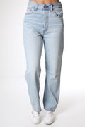 Ribcage Straight Ankle Jeans Middle Road