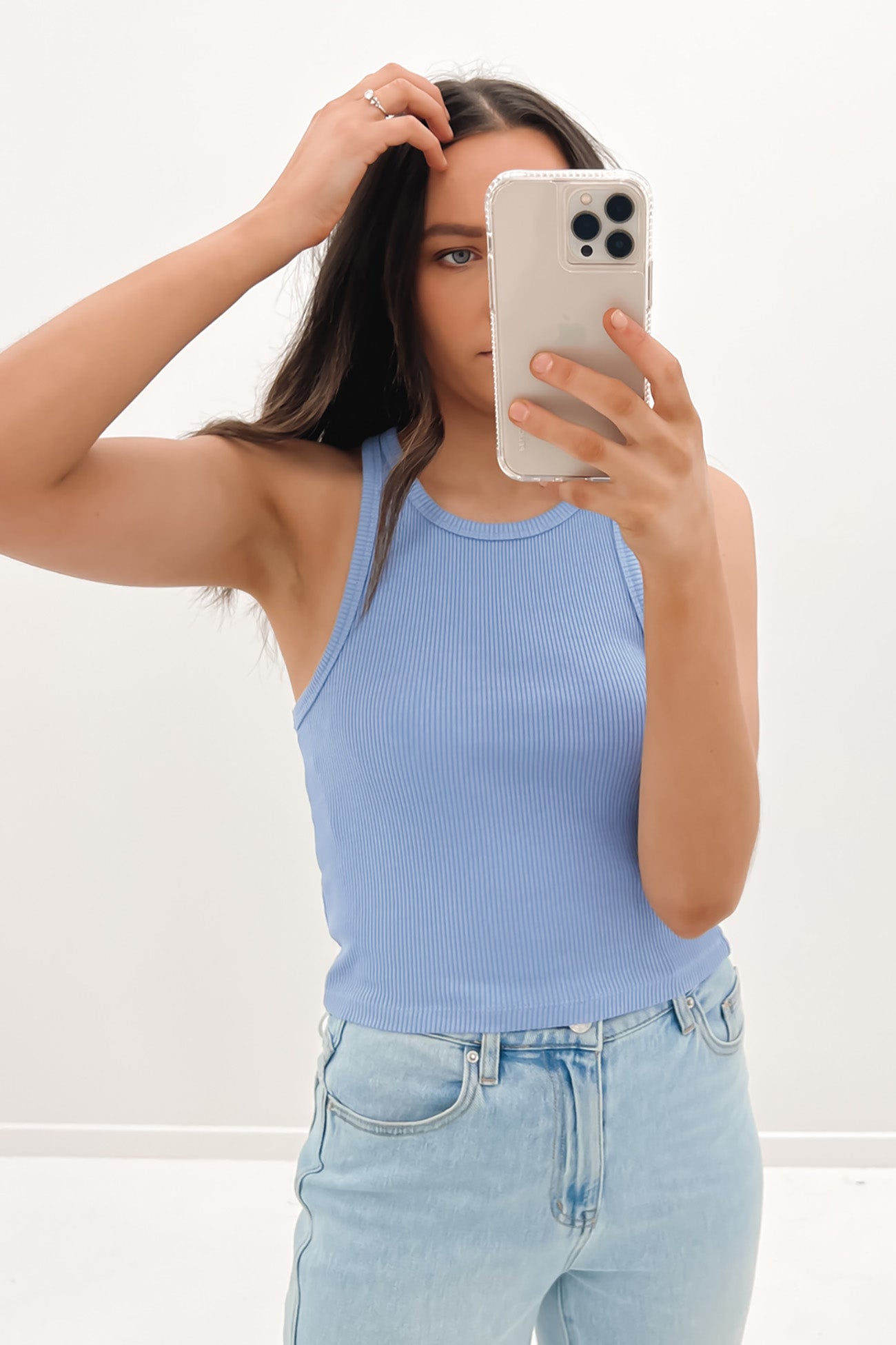 Riley Tank Light Blue