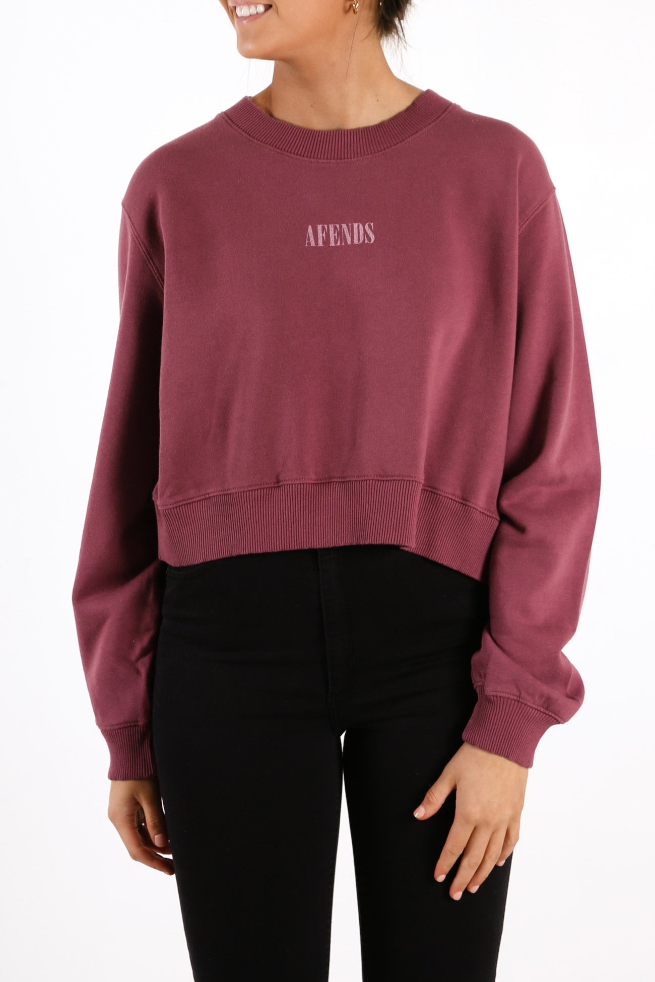 Rise Above Crew Neck Grape