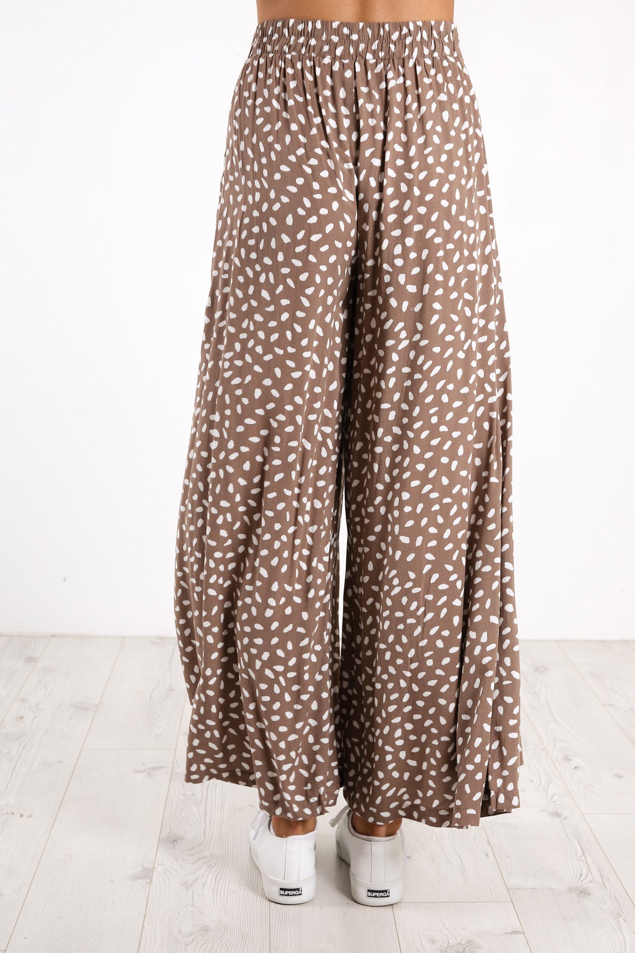 Romancing Pant Brown White