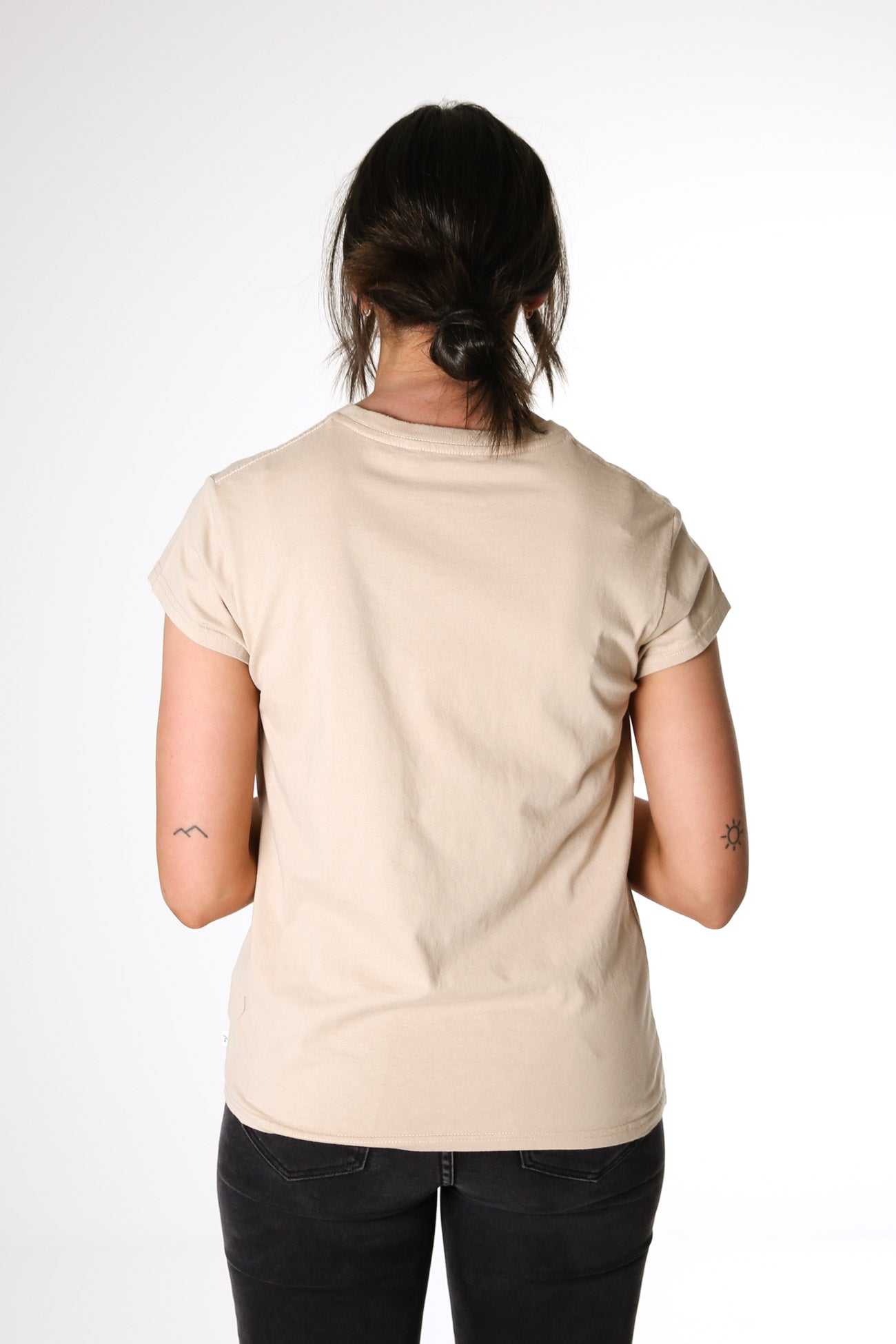 Rusty Essentials Classic Slim Tee Light Fennel