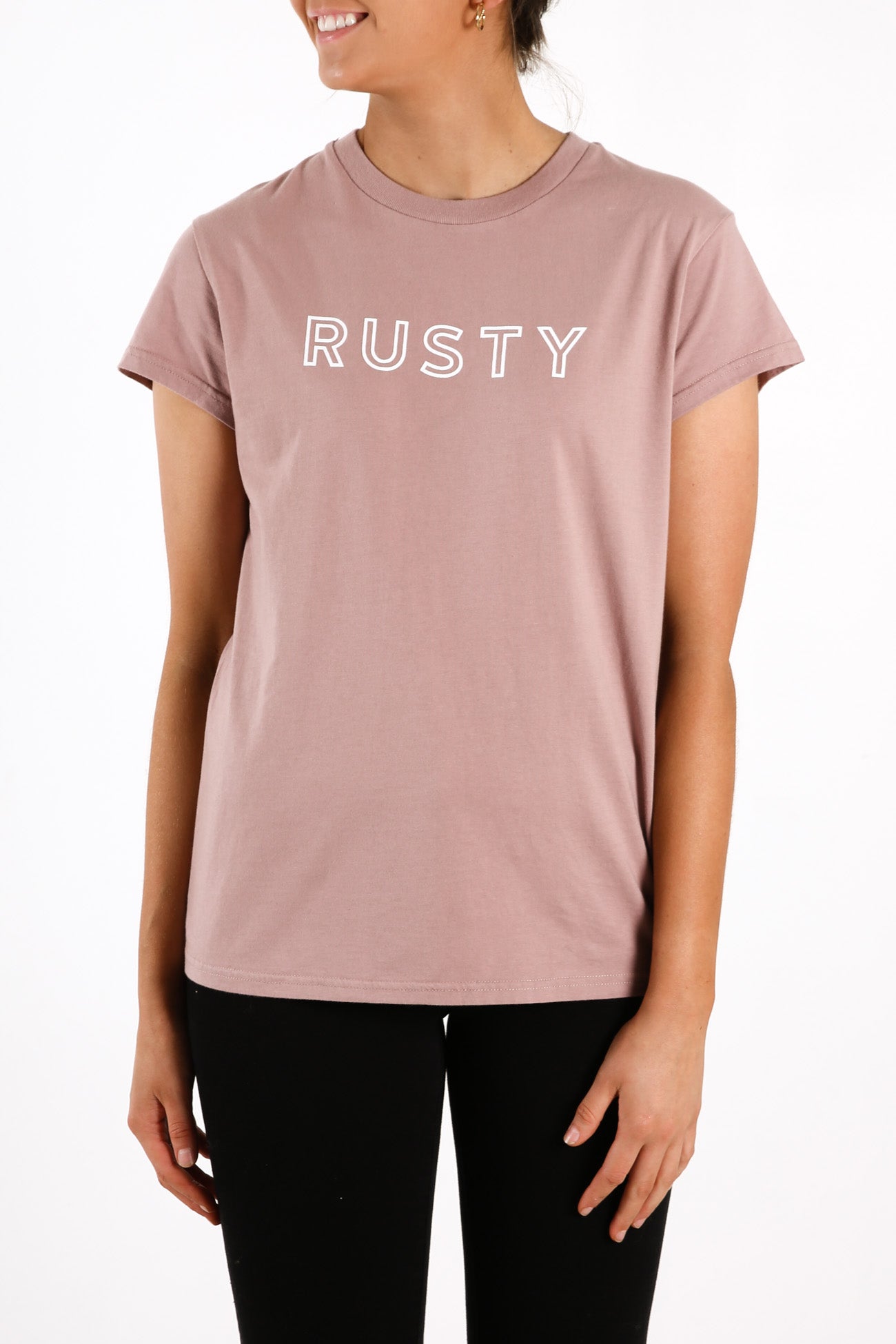 Rusty Must Essentials Tee Lilac Dusk